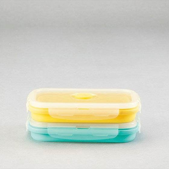 【カラーランダムどちらか1個】レンジで使えてたためるシリコン保存容器540ml ※8/6〜12迄に順次発送予定
