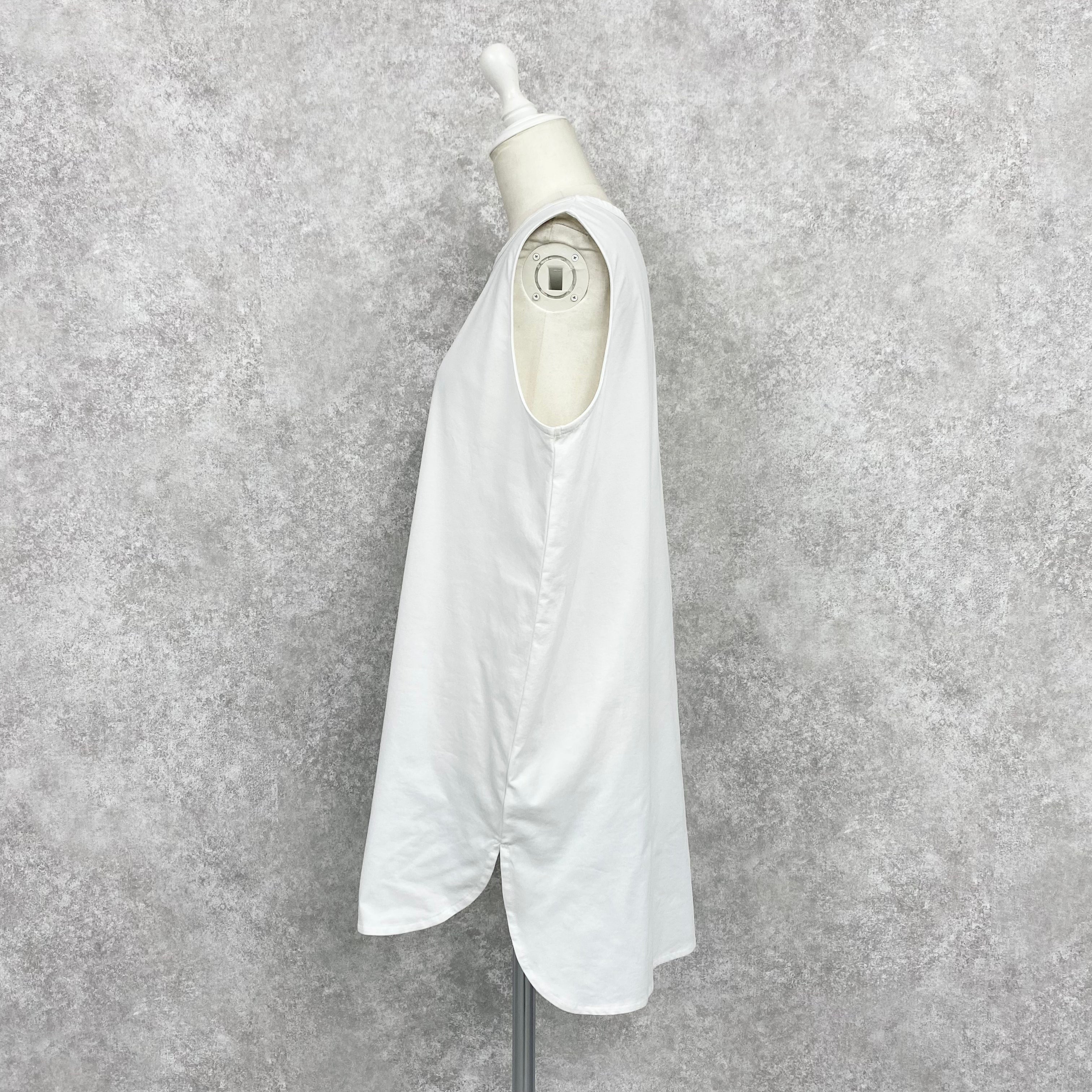 【ASYMM】LAYER MATE TANK -white- ※8/6〜12迄に順次発送予定