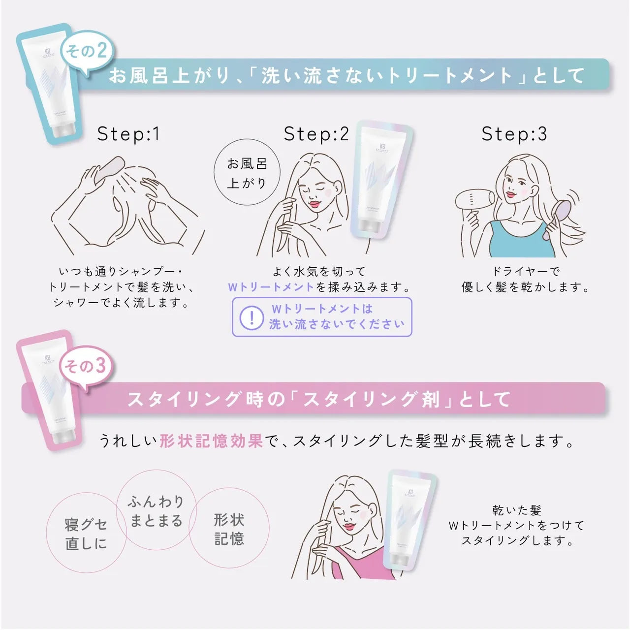 【KYOGOKU ★豪華特典付き】Wトリートメント ※11/12〜18より順次配送
