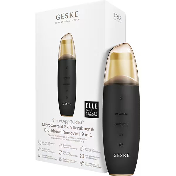 【ハローキティ フェイシャルブラシセット🎀】【GESKE】マイクロカレント スキンスクライバー& ブラックヘッドリムーバー ※3/26〜4/1より順次発送