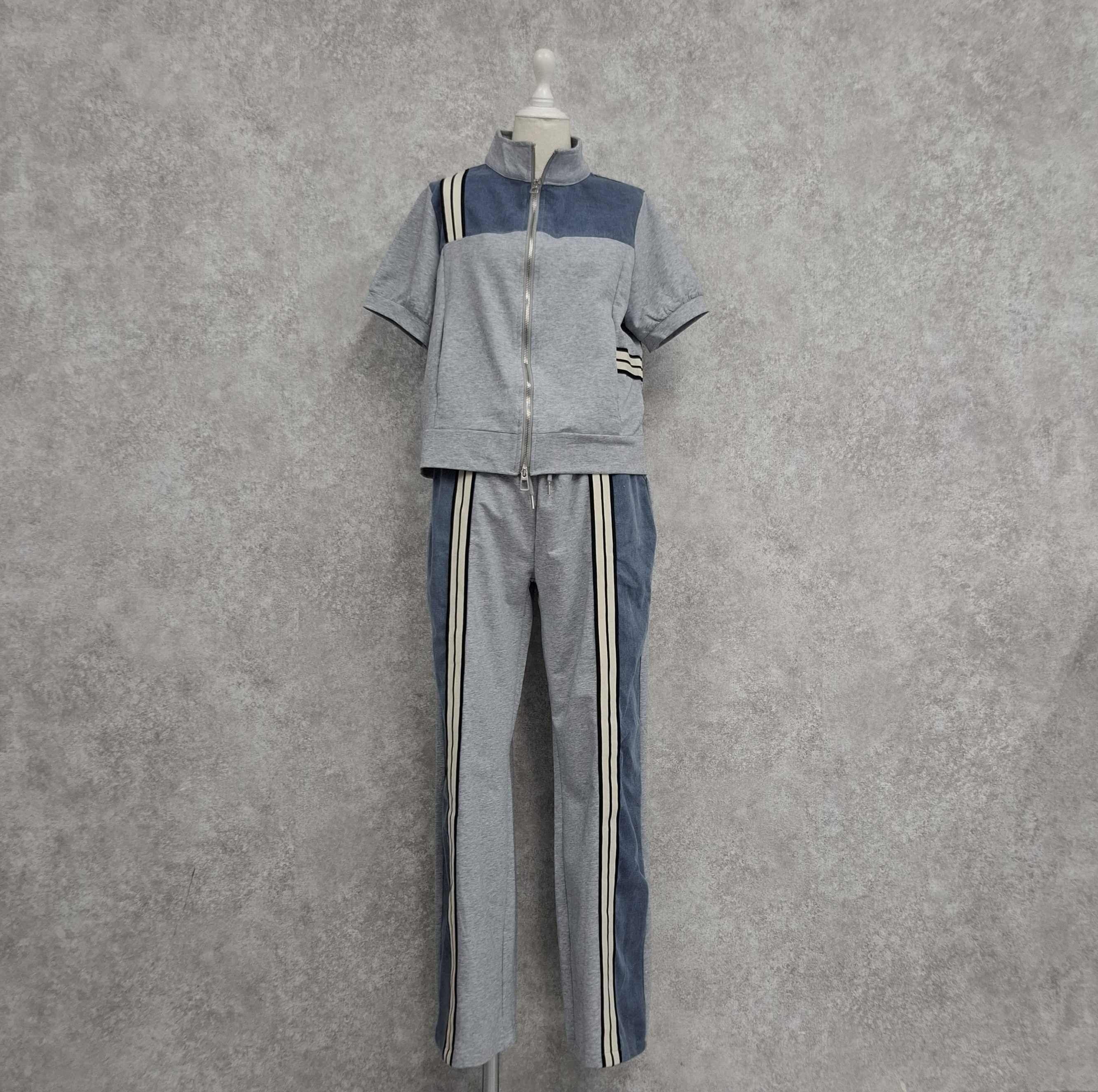 ライン入りセットアップ -グレー-※5/7~5/13迄に順次発送予定