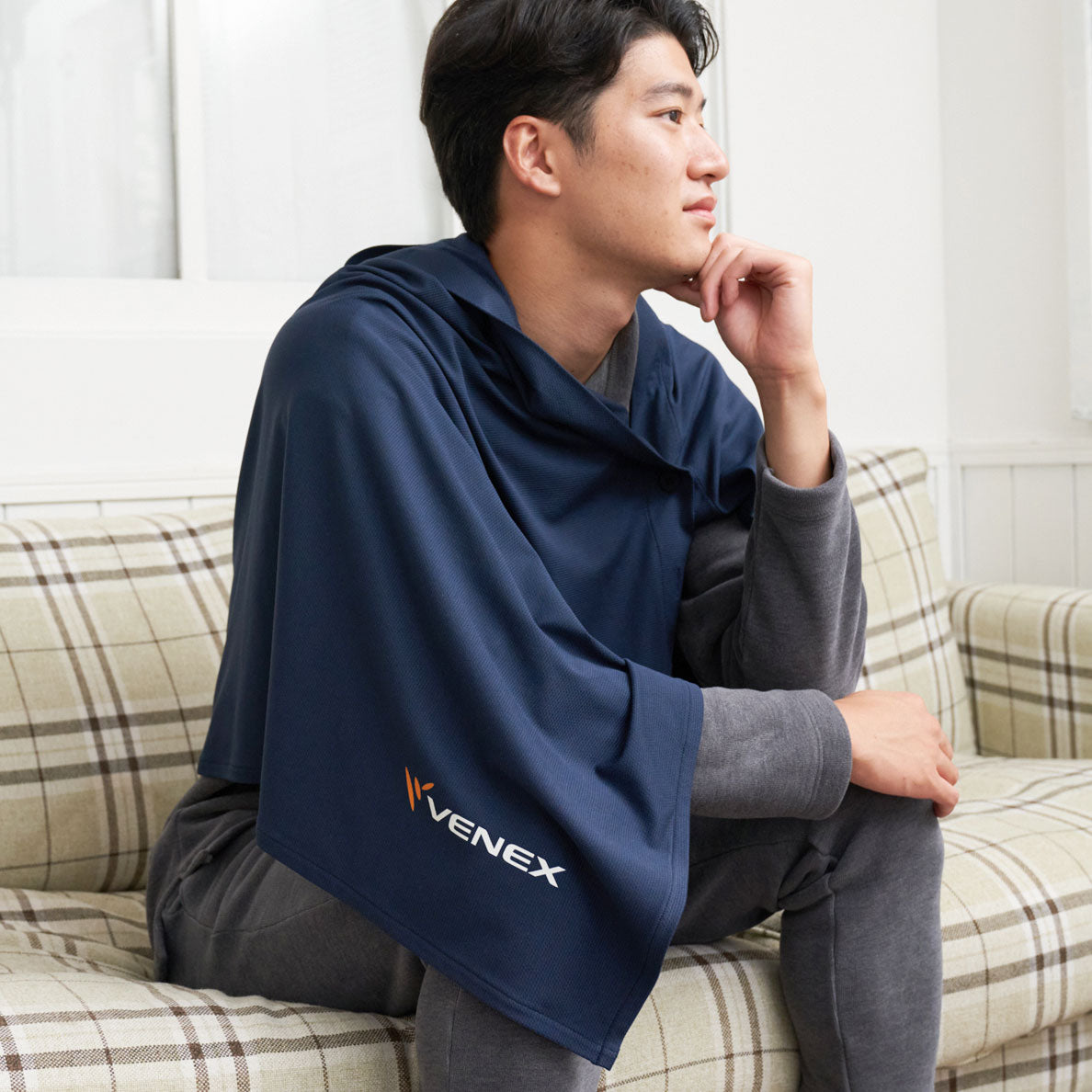 【オールマイティ🌟】VENEX リカバリークロス プラス -ネイビー‐ ※4/16-22頃より配送予定