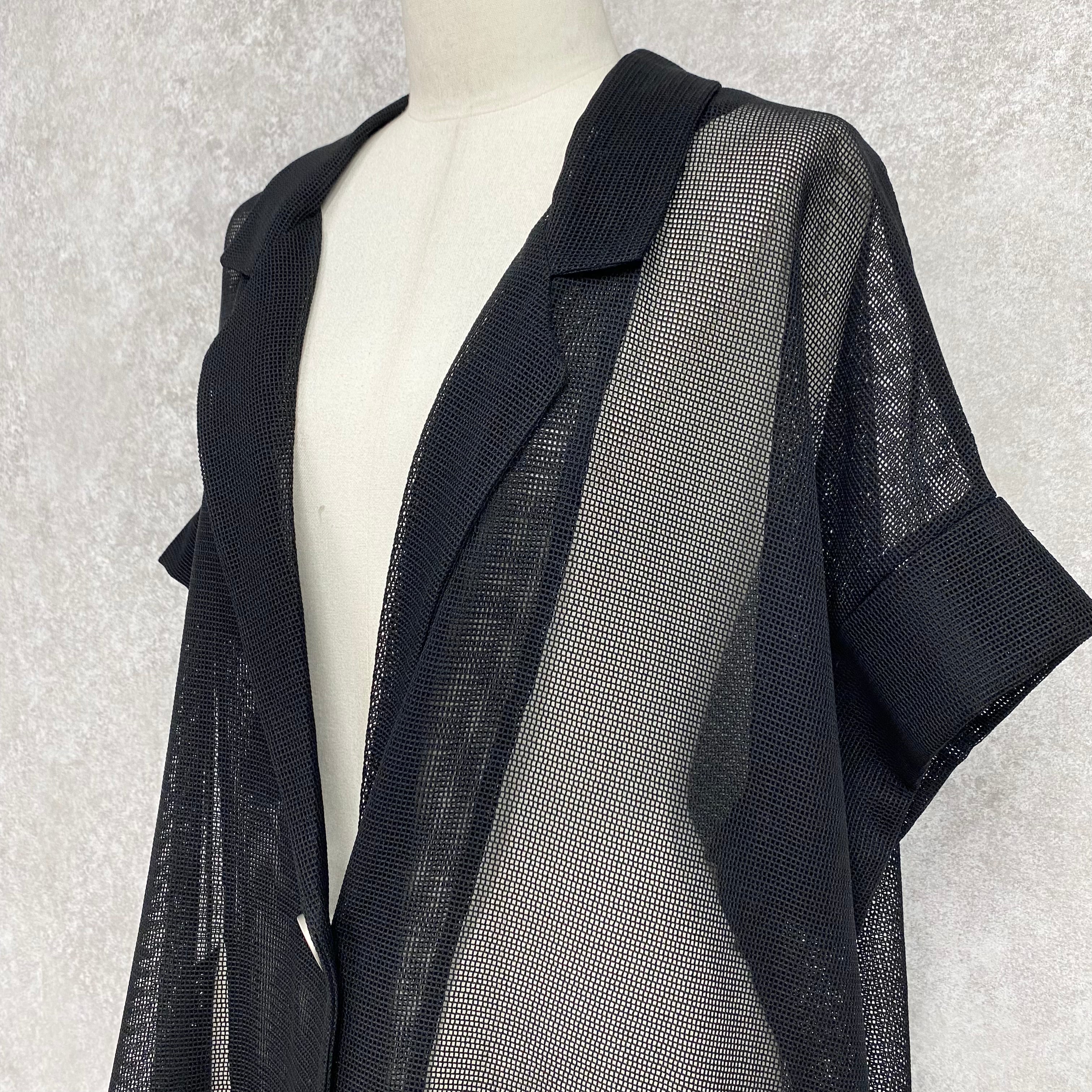 【ASYMM】AIR Mesh Jacket -black- ※7/16-22より順次発送予定