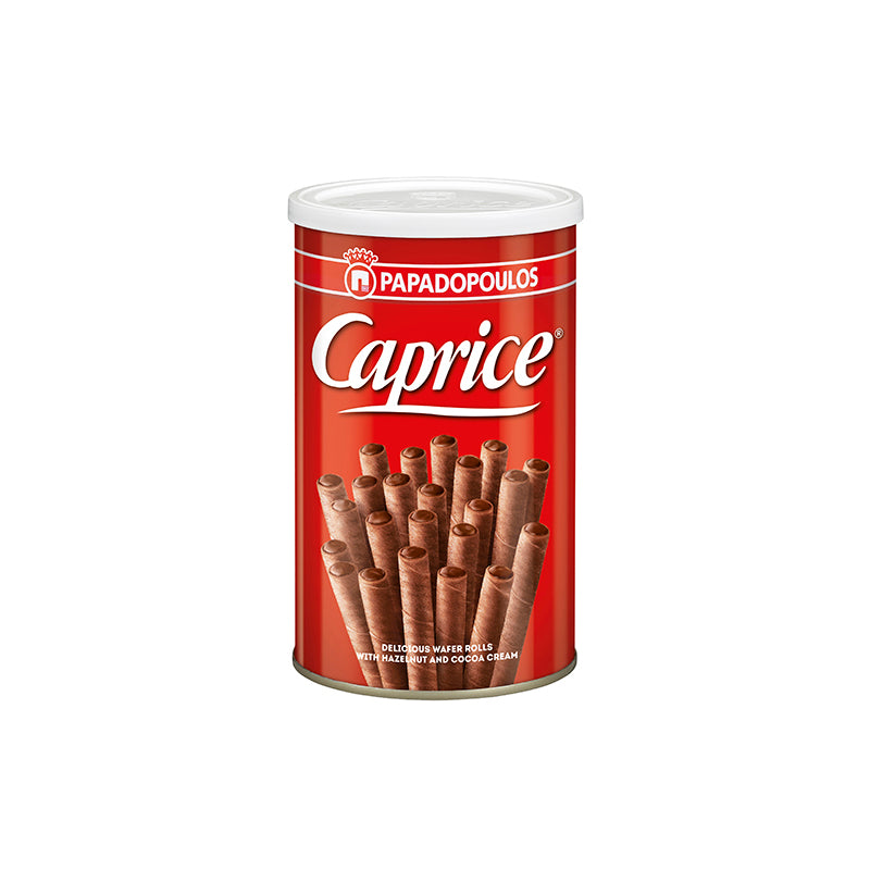 【Caprice】ウエハーロール ヘーゼルナッツ&ココアクリーム ※4/9〜15より順次発送予定
