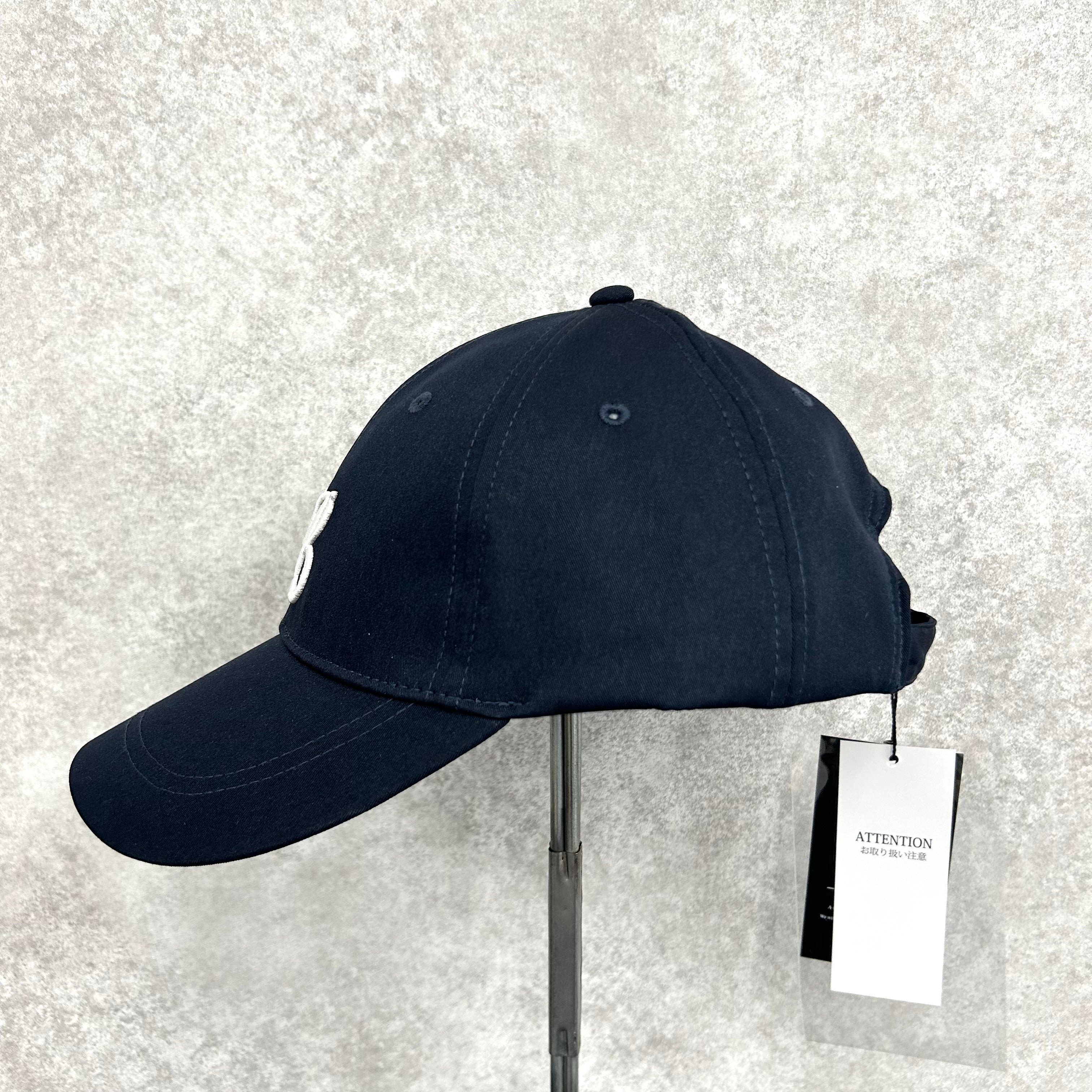 刺繍ロゴ入りキャップ -ネイビー- ※11/26~12/2より順次発送