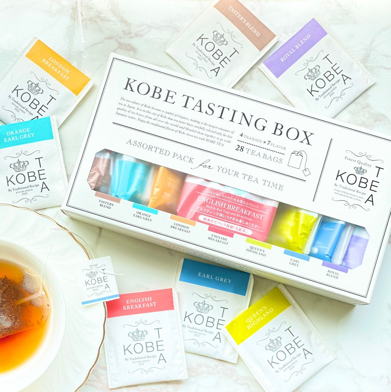 【神戸紅茶】KOBE TASTING BOX ※7/23-29迄に順次発送予定