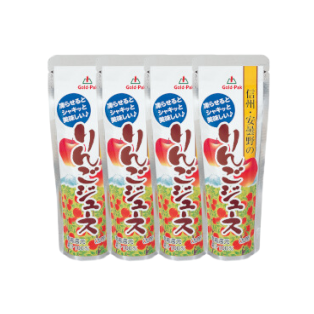 信州のりんごジュース 4本セット ※6/25-7/1迄に順次発送予定