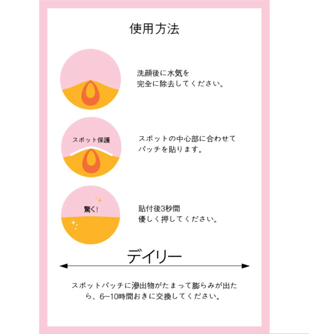 【NOLAHOUR】クリアスポットパッチ ※9/17-23より順次発送予定