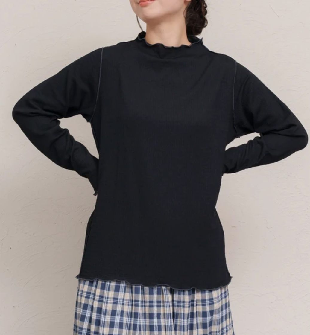 ストレッチジャガードアウトメロウ長袖Tシャツ Mサイズ ※3/19〜25頃より順次配送予定