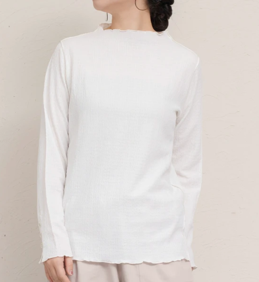 ストレッチジャガードアウトメロウ長袖Tシャツ Mサイズ ※3/19〜25頃より順次配送予定