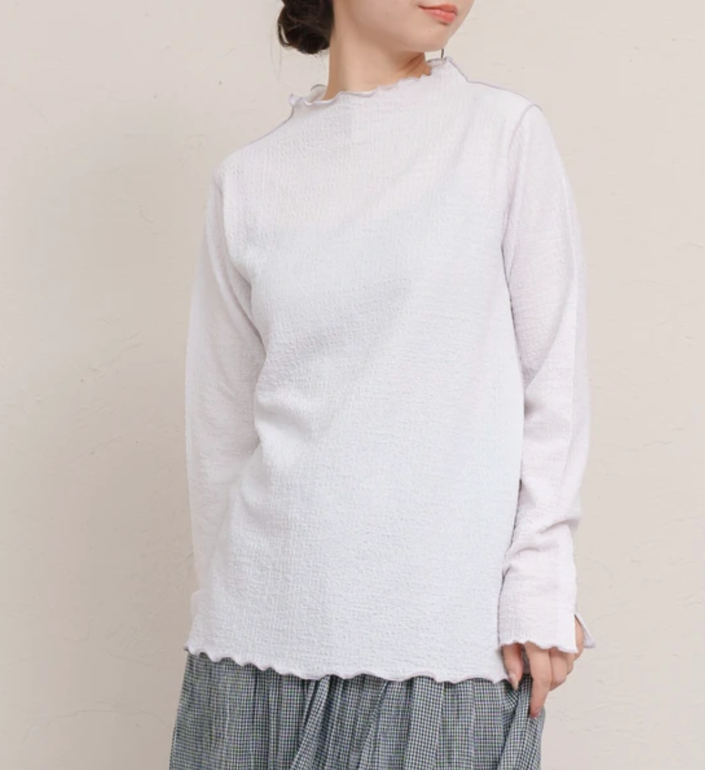 ストレッチジャガードアウトメロウ長袖Tシャツ Mサイズ ※3/19〜25頃より順次配送予定