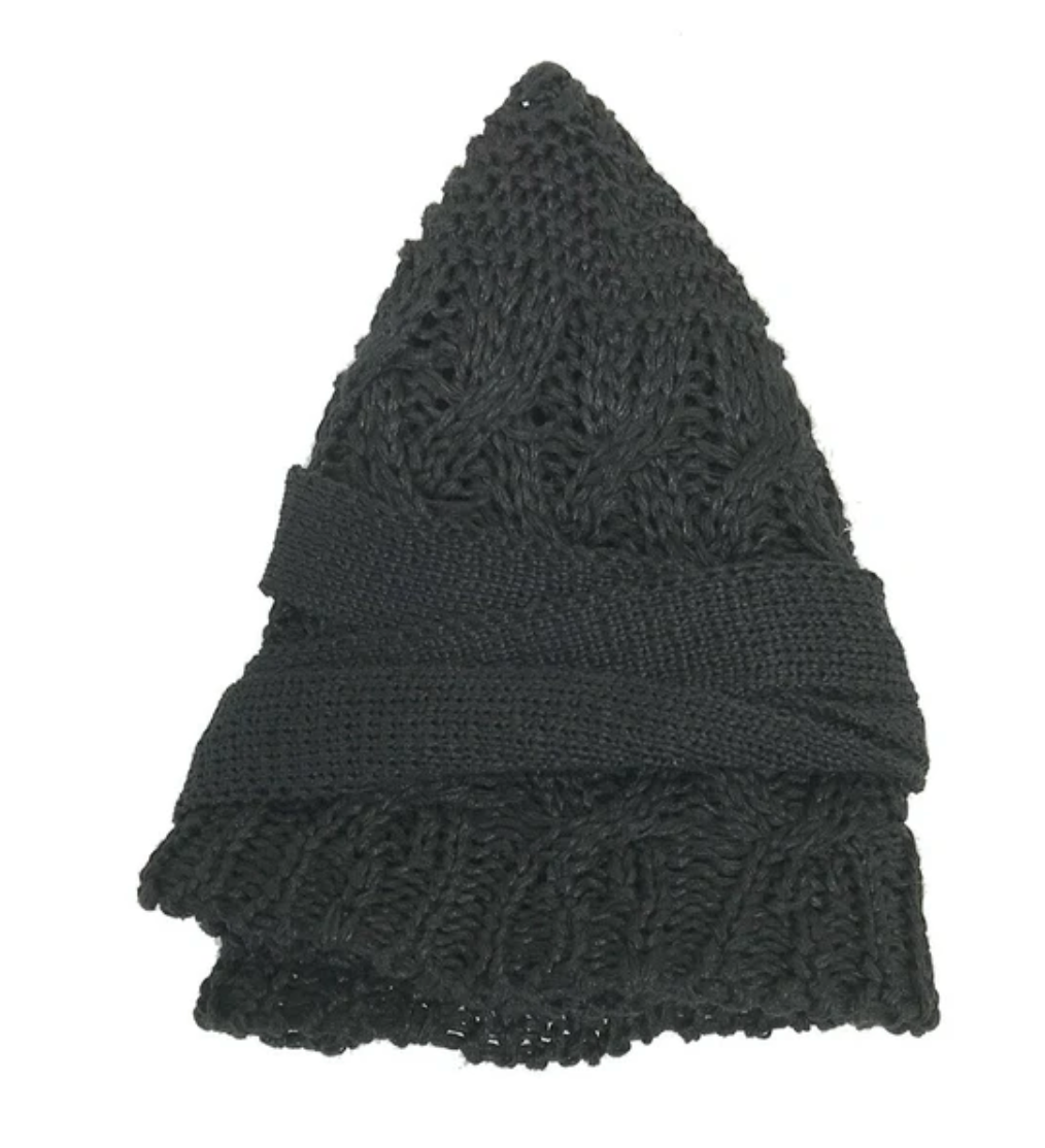 紐付き編み込みハット ※7/30〜8/5頃より頃順次配送