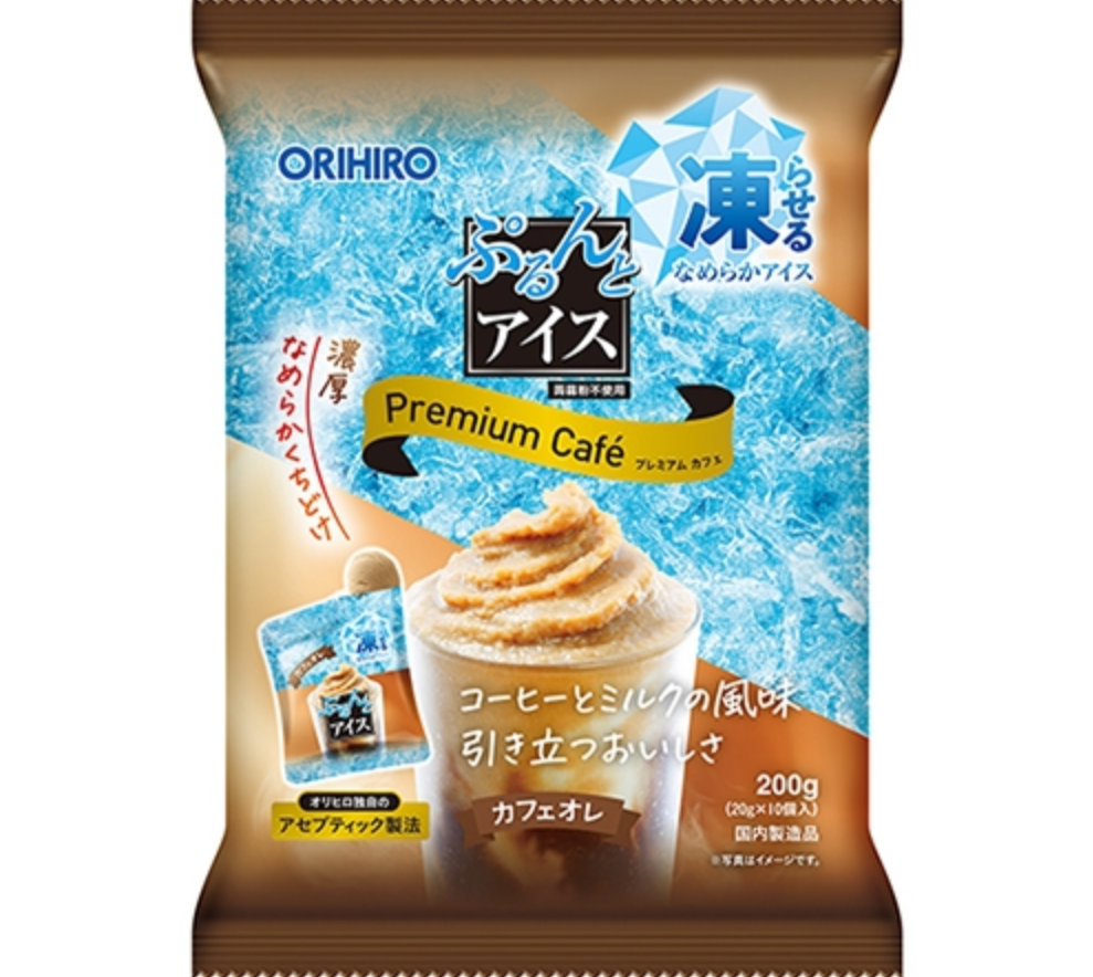 ぷるんとアイス/寒天ゼリープレミアムカフェ -カフェオレ- ※7/2-8迄に順次発送予定