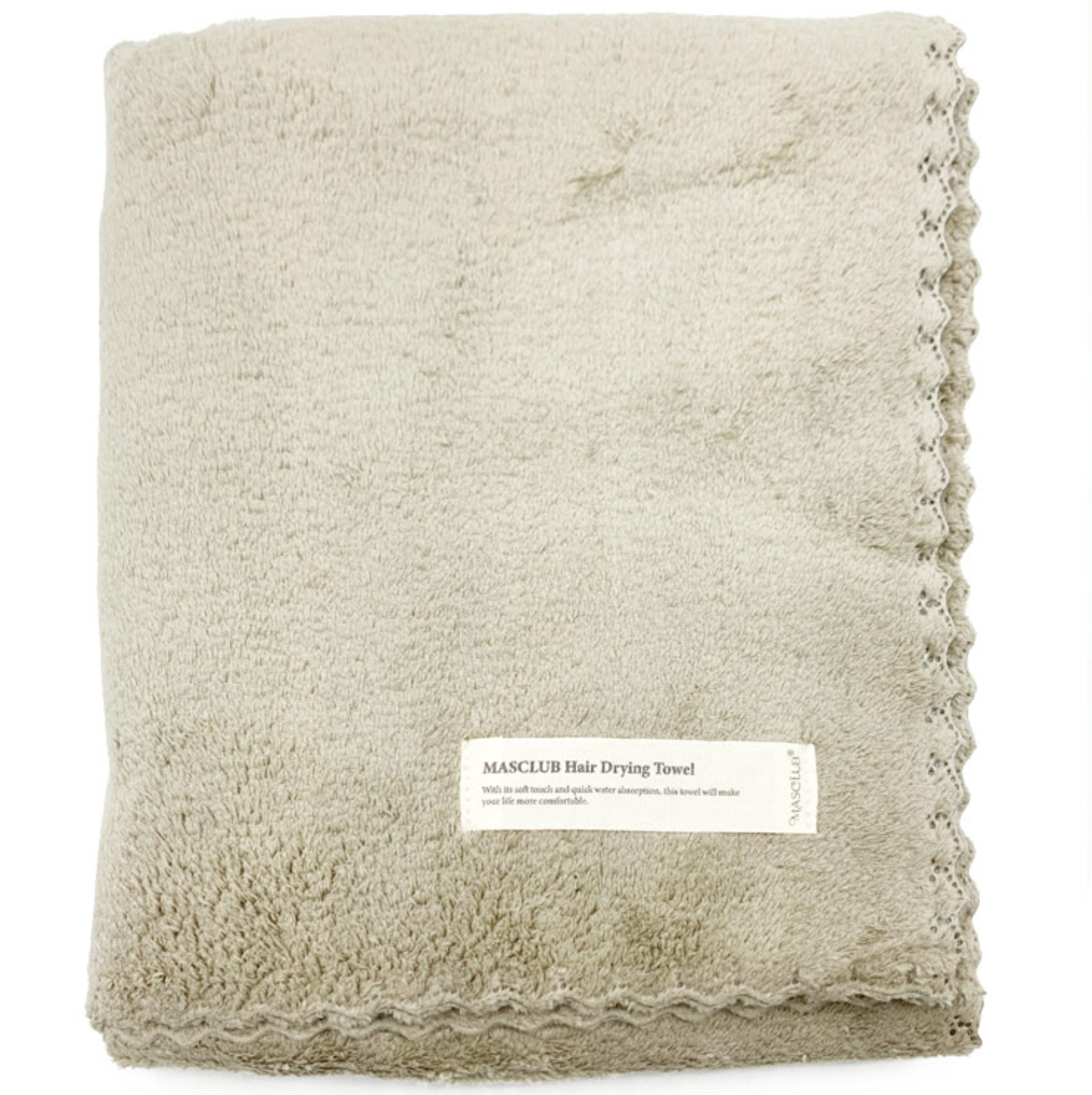 速乾ヘアドライタオル -グレージュ- ※7/9〜15迄に順次発送予定