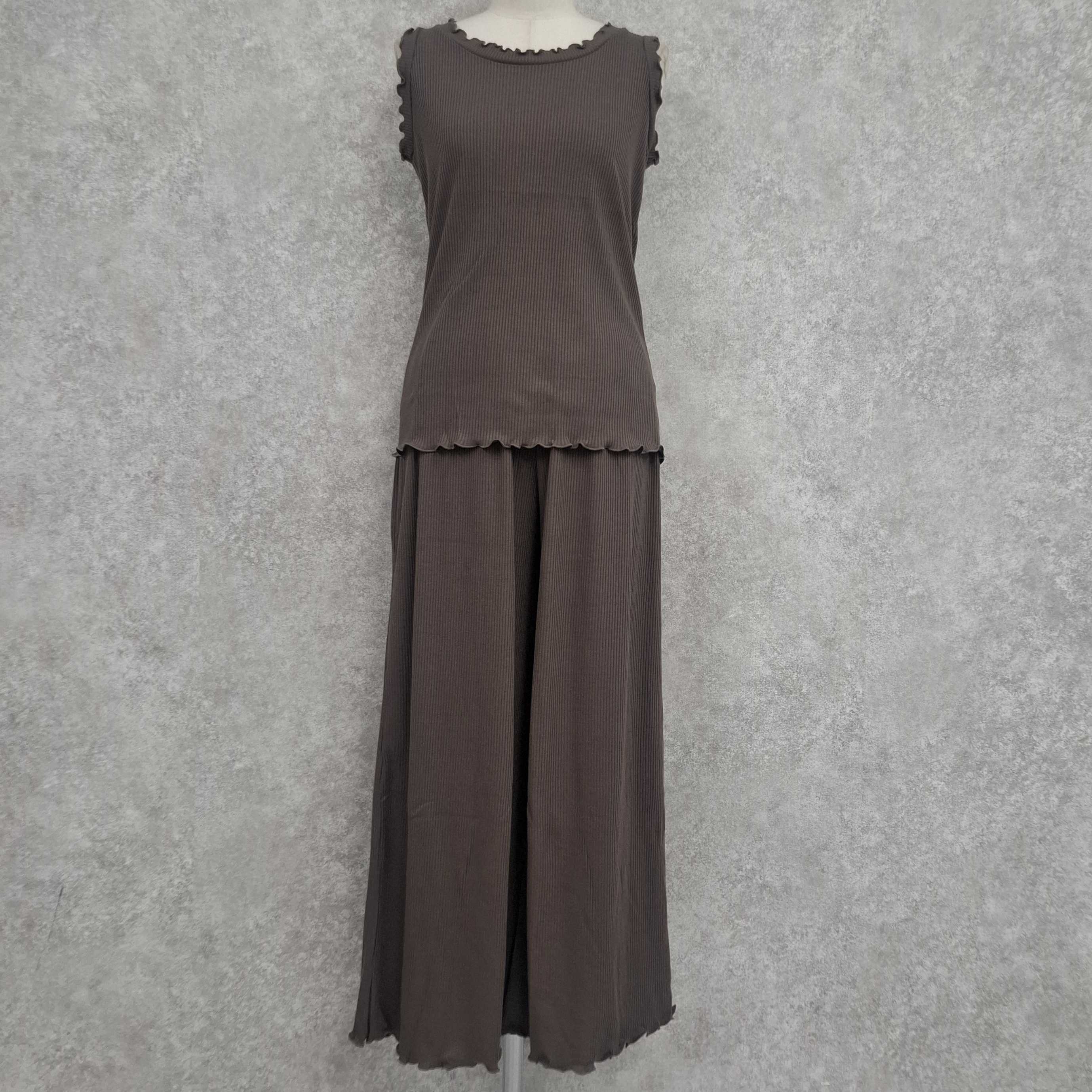 ワイドリブノースリーブセットアップ※4/2-8迄に順次発送予定