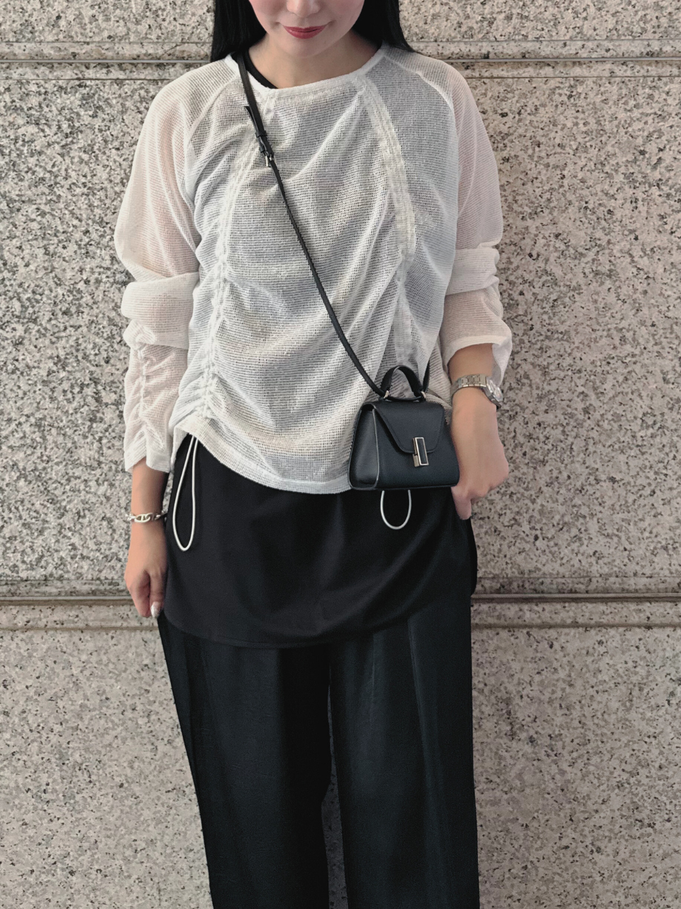 【ASYMM】LAYER MATE TANK -black- ※8/6〜12迄に順次発送予定