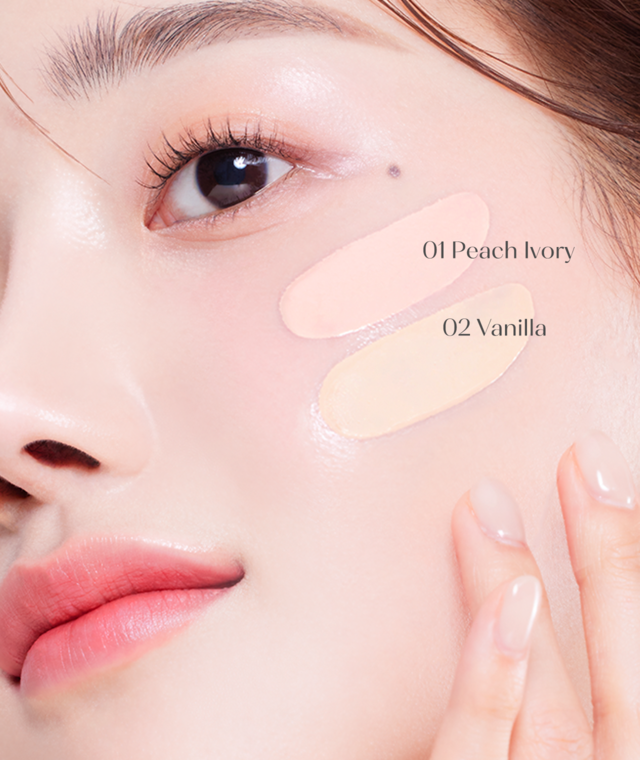 【SELF BEAUTY】ユニコーンシルキーブラークッション(マットタイプ)SPF 50+ PA+++ 02 バニラ ※1/14-20頃より配送予定