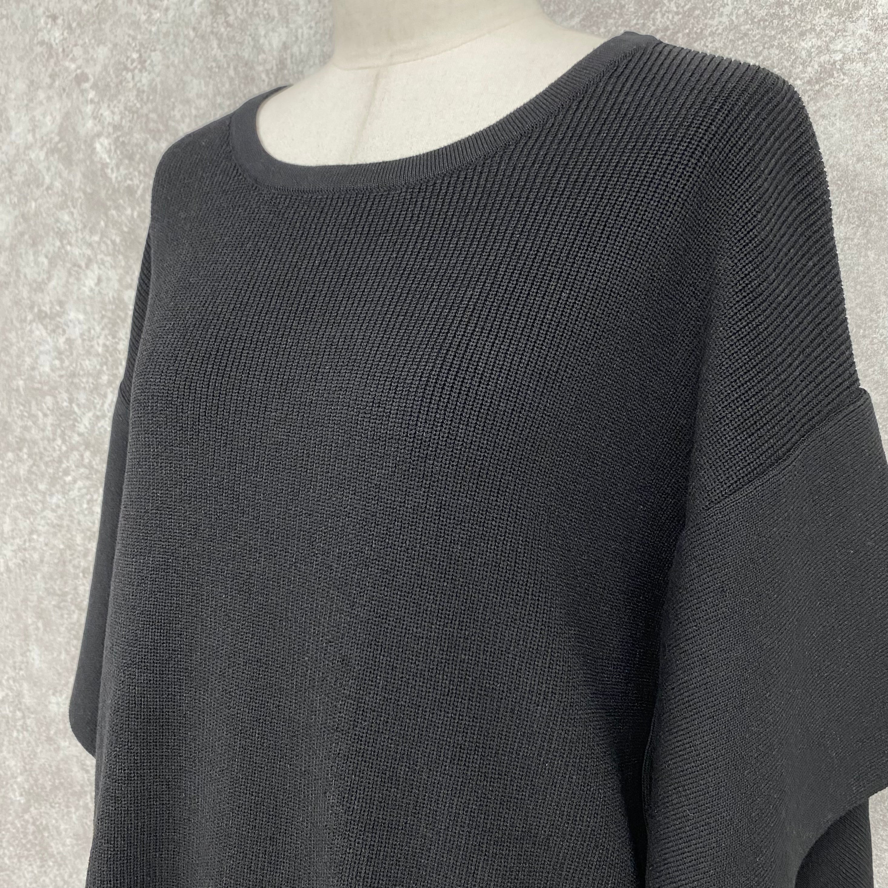 【ASYMM】Slow Knit -black- ※8/6-12迄に順次発送予定