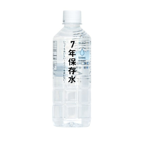 IZAMESHI 7年保存水 500ml ※7/30-8/5迄に順次発送予定