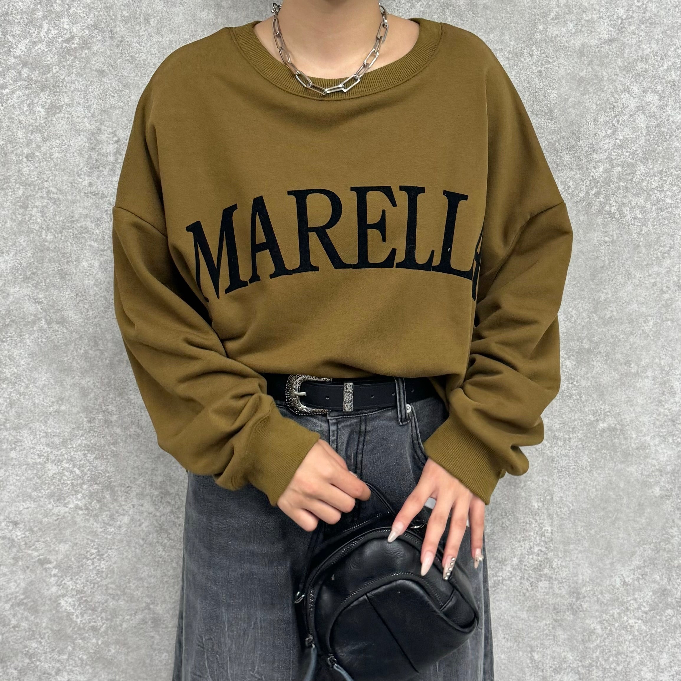 【PRIORITY】MARELLAトップス カーキ 38サイズ ※9月下旬より順次発送予定