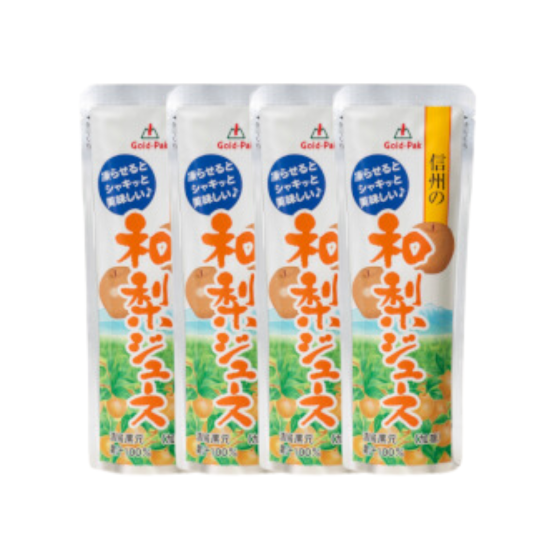 信州和梨のジュース 4本セット ※7/9~7/15迄に順次発送予定