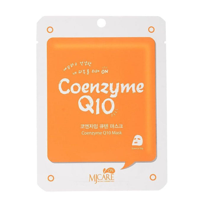 MJ Care ON マスクパック コエンザイムQ10 1枚入 ※5/7~5/13迄に順次発送予定
