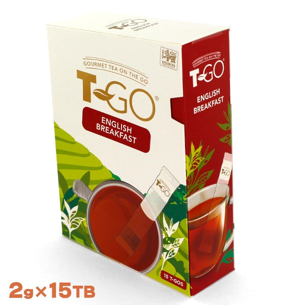 賞味期限:2025/07/31 【T-GO】スティック紅茶 イングリッシュブレックファスト ※7/9~7/15迄に順次発送予定
