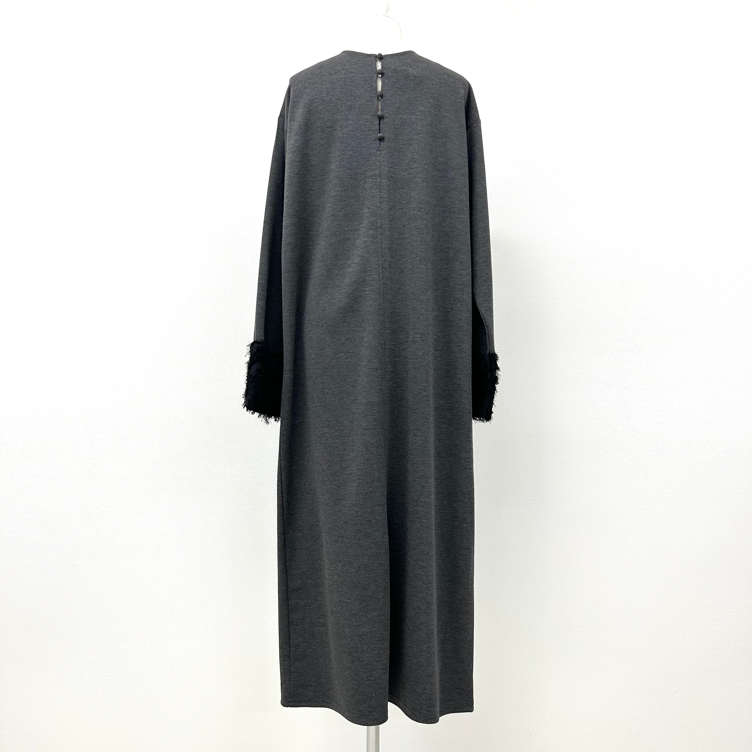 2way切り替えワンピース -チャコールグレー- ※2/18-24頃より順次発送予定