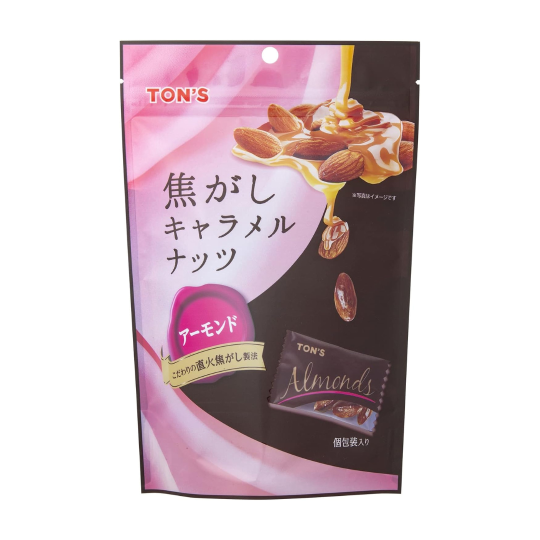 【東洋ナッツ】焦がしキャラメルナッツ アーモンド 105g ※7/2~7/8頃より順次配送