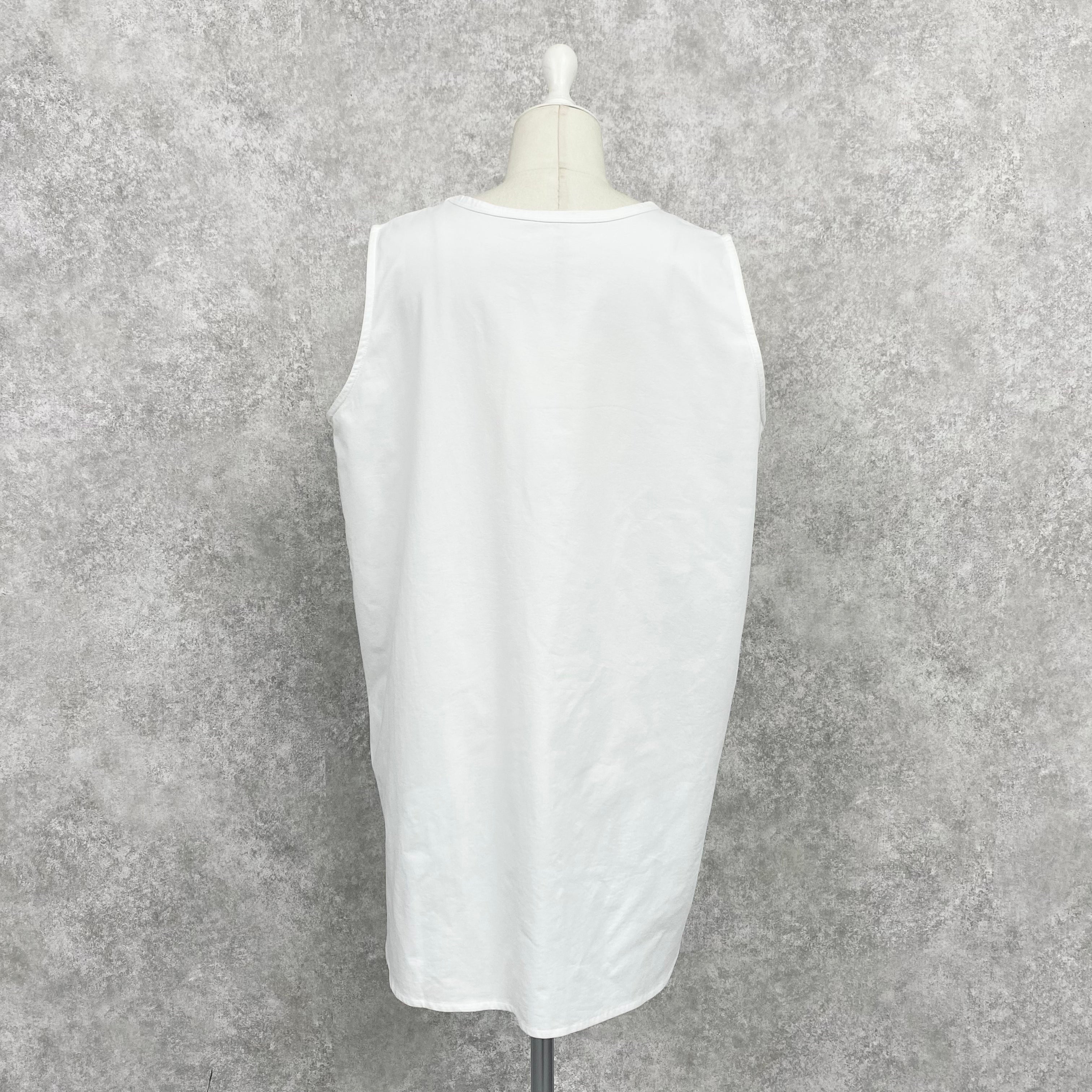 【ASYMM】LAYER MATE TANK -white- ※8/6〜12迄に順次発送予定