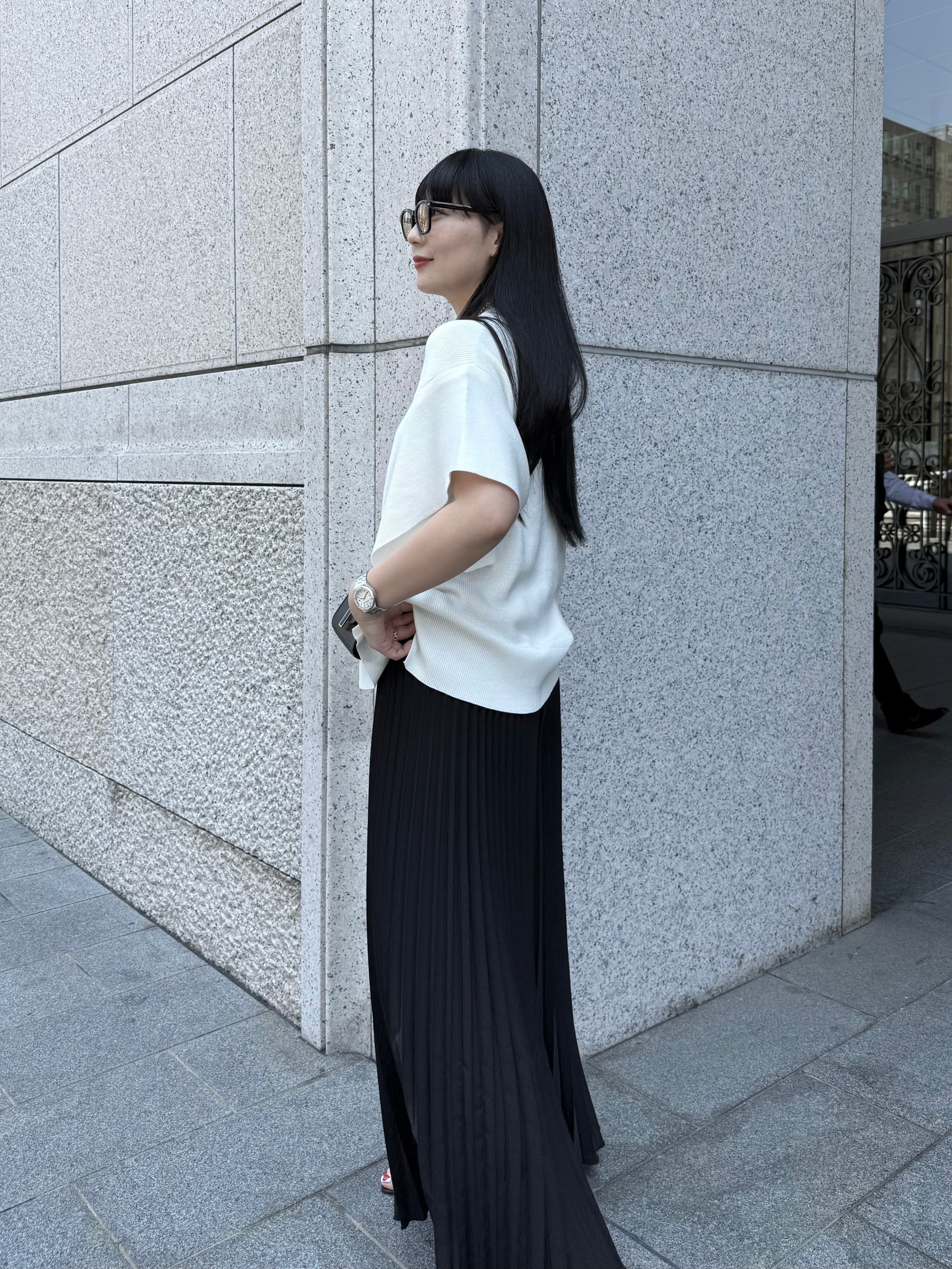 【ASYMM】Slow Knit -white- ※8/6-12迄に順次発送予定