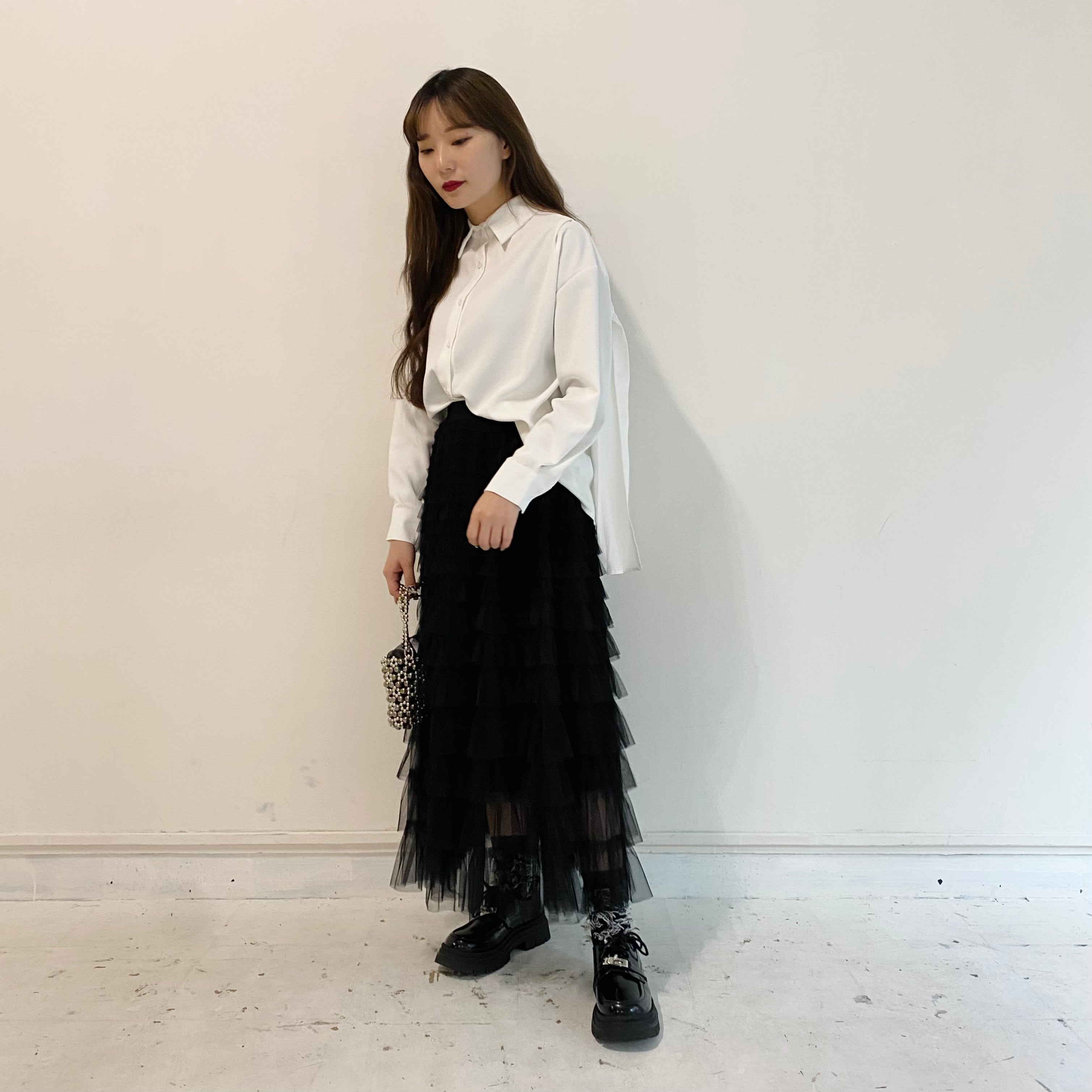 フェアリー(フレア)チュールスカート ※12/24-30頃より順次配送