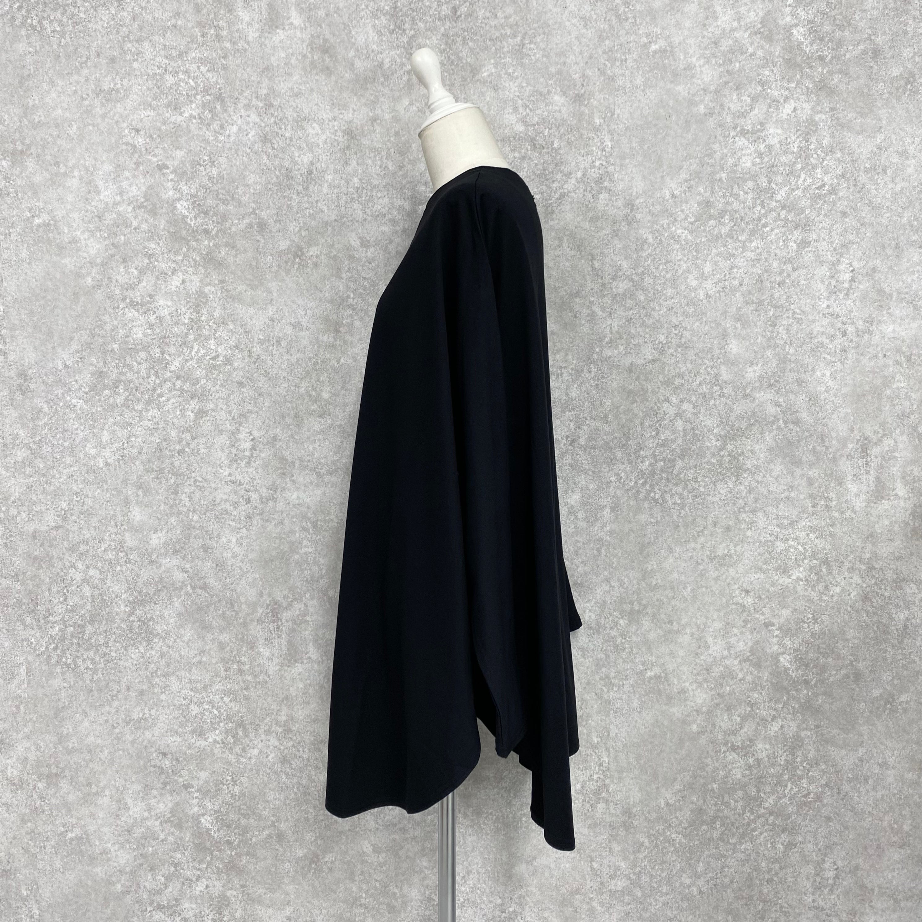 【ASYMM】VOID TEE -black- ※7/16-22より順次発送予定