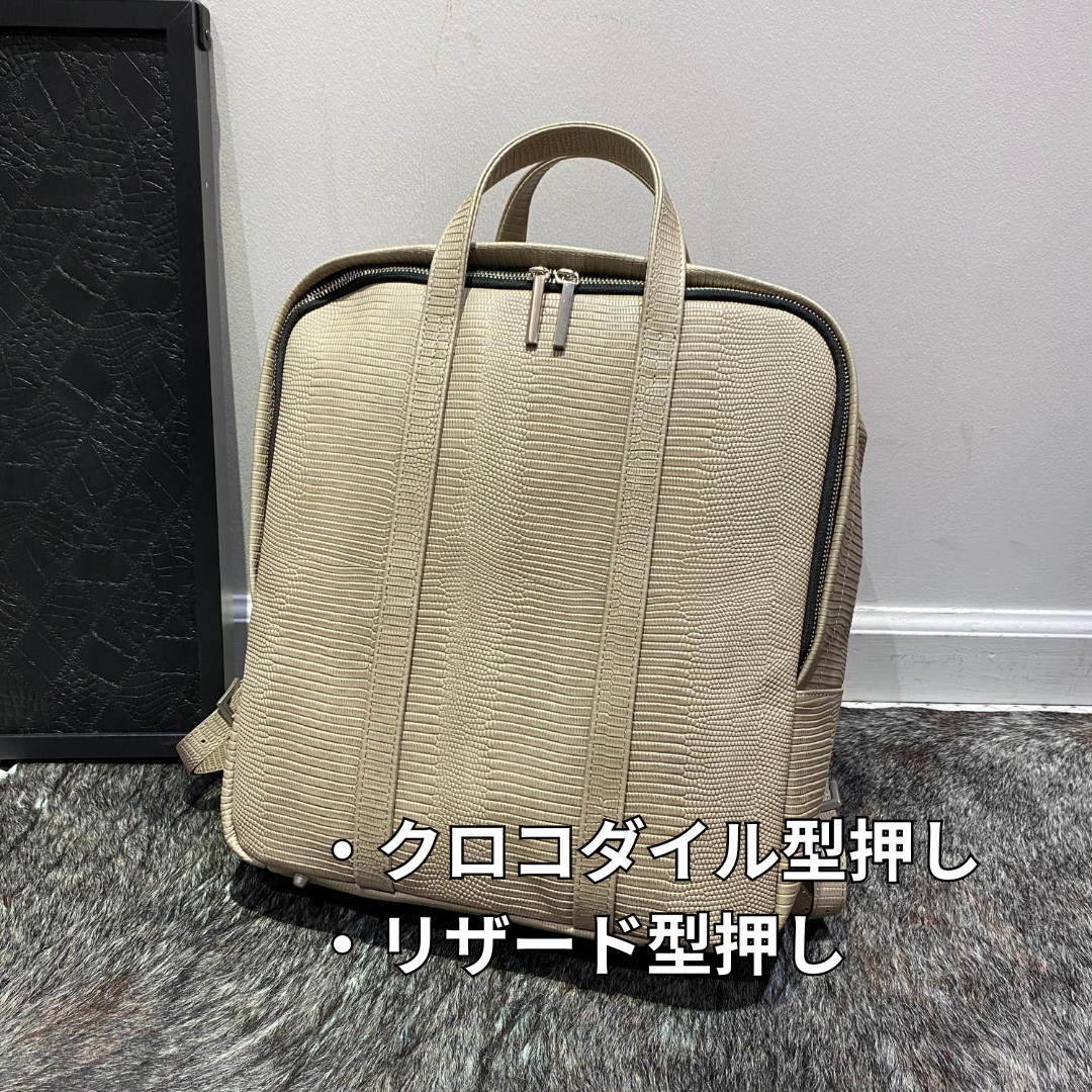 ⚠️予約【M.U.L.】ミニマルバックパック -グレージュ- ※R7. 6月末納品予定