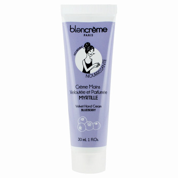 【特価】blencreme ハンド&ネイルクリーム ブルーベリー 30ml ※6/11-6/17頃配送予定