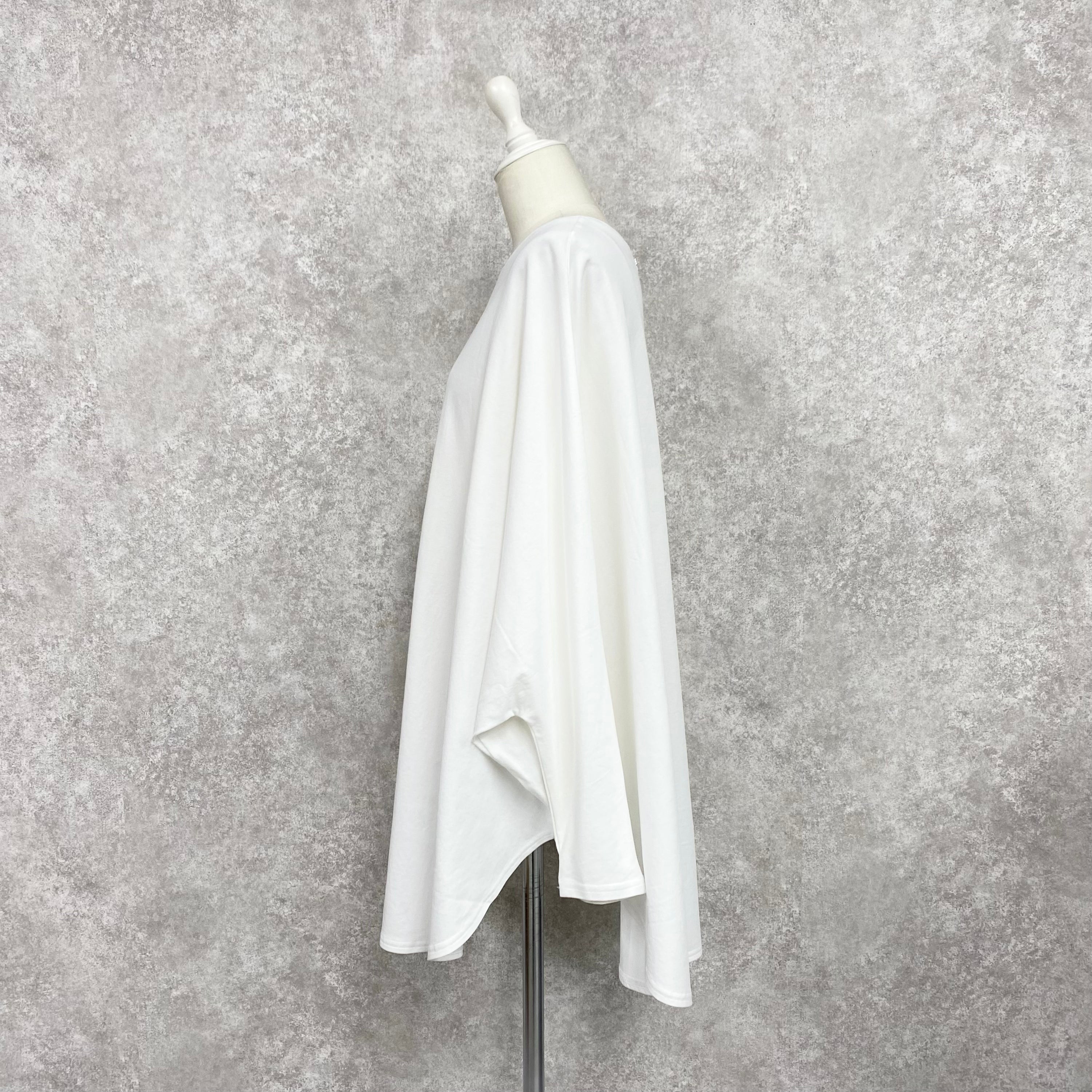 【ASYMM】VOID TEE -white- ※8/6-12迄に順次発送予定