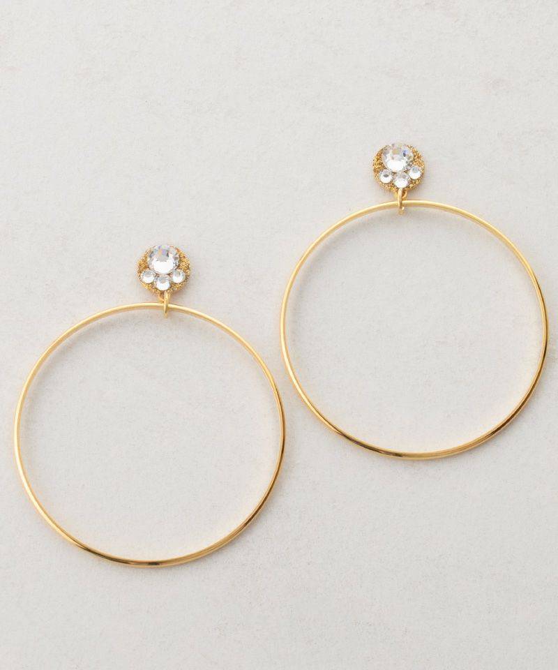 【定番】4粒PiPPiとフープ(Lサイズ)-ゴールド- ※4/9~15迄に順次発送予定