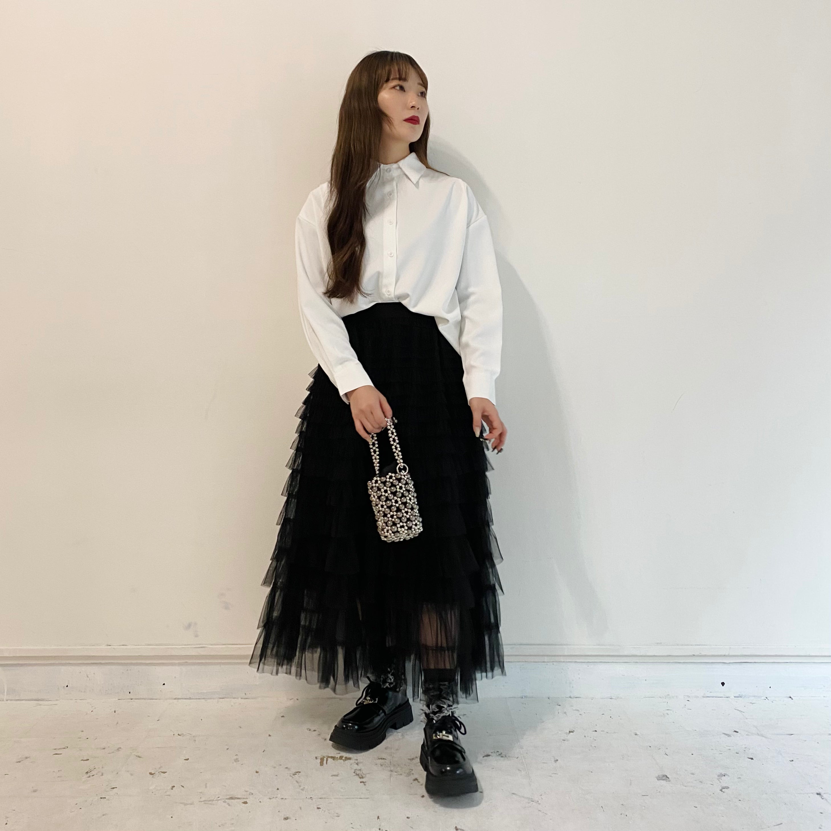 フェアリー(フレア)チュールスカート ※12/24-30頃より順次配送