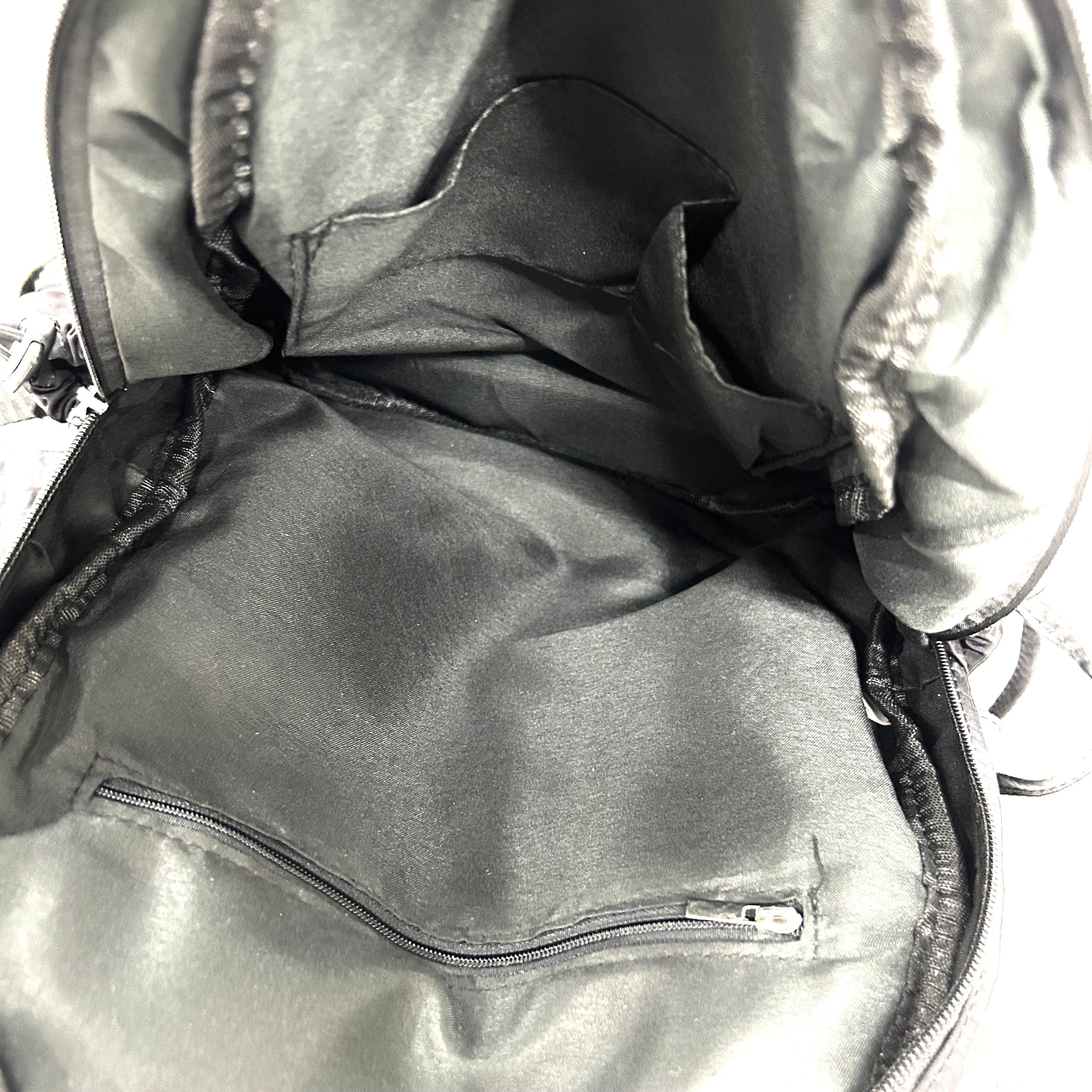 大特価!【Nb0351】ポケットデザインバックパック -ブラック- ※2週間前後で発送予定