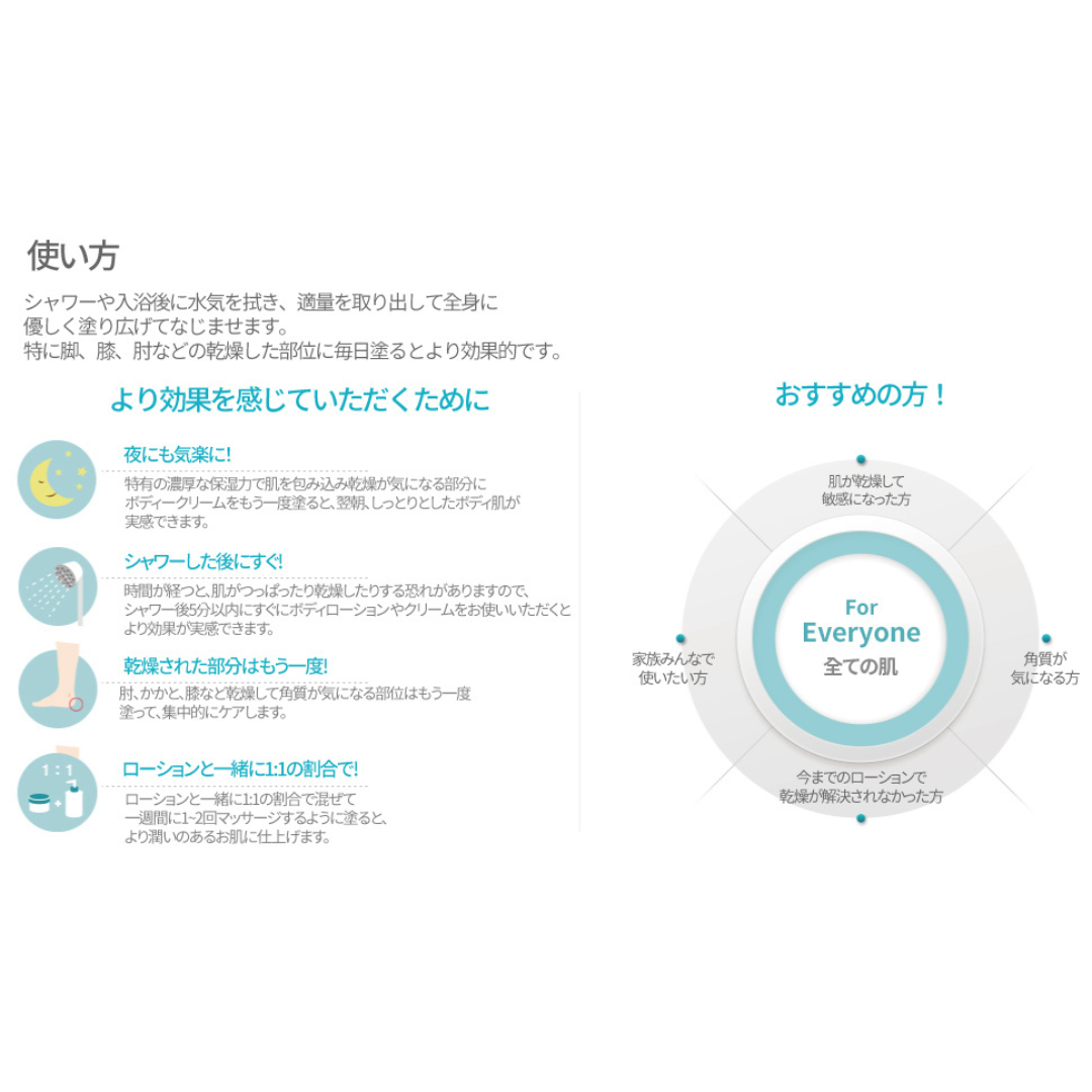 【Derma B】ウルトラモイスチャー ボディクリーム 200ml + デイリーモイスチャ―ボディローション20ml付き ※3/19~3/25頃より配送予定