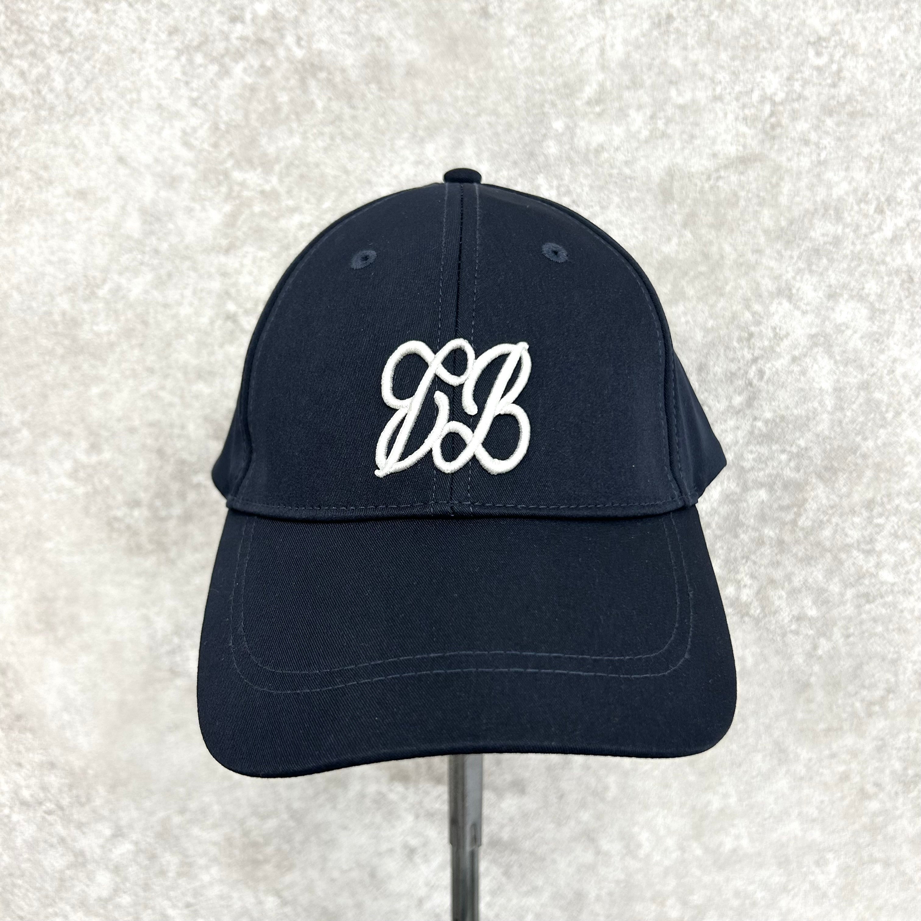 刺繍ロゴ入りキャップ -ネイビー- ※11/26~12/2より順次発送