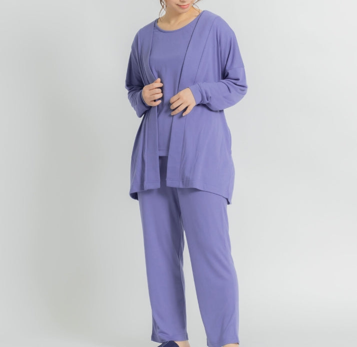 接触冷感トッパーカーディガン -ブルー- ※7/9-7/15迄に順次発送予定