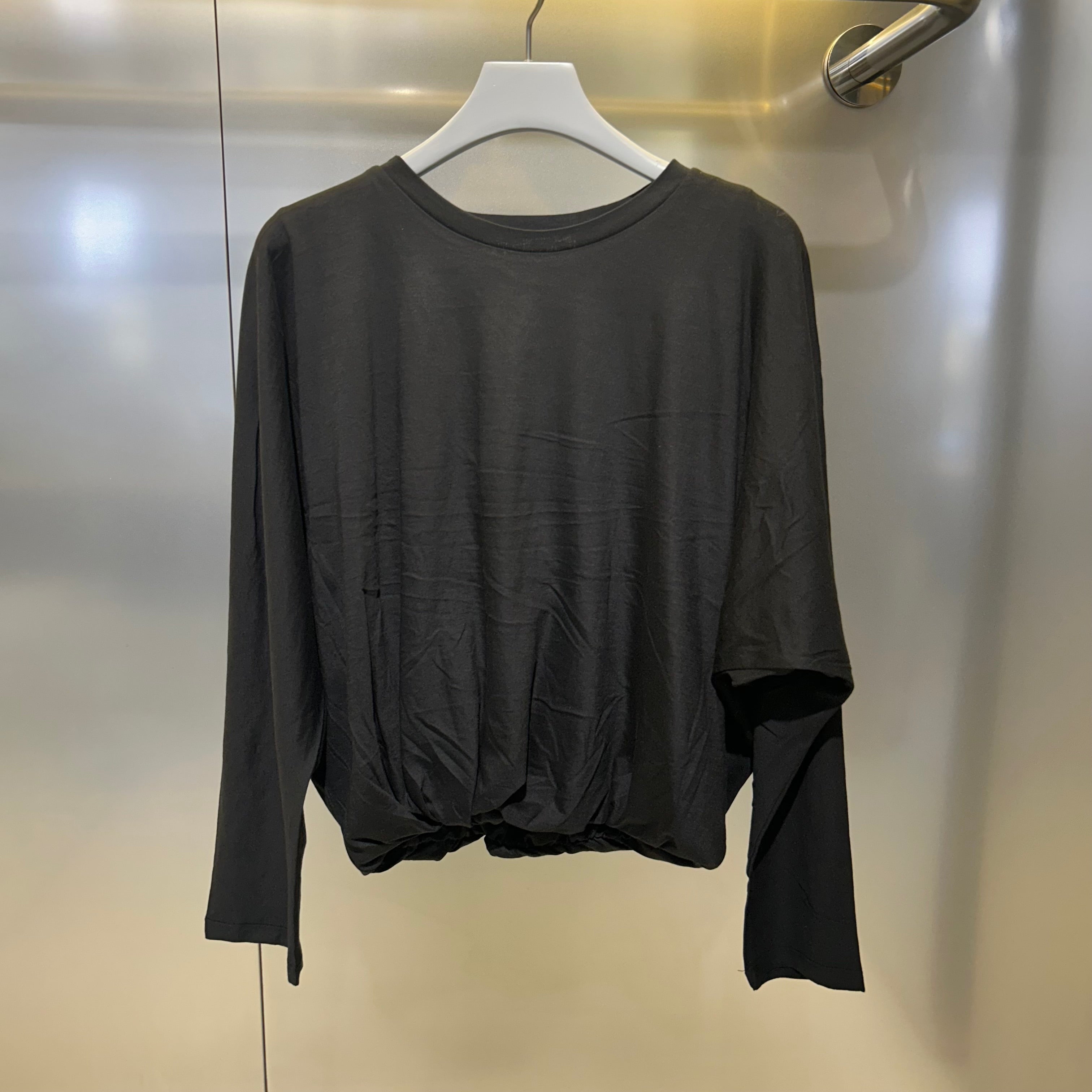 【LA MINE DOR】二重ロングTシャツ -ブラック- ※10月下旬〜11月上旬頃より順次発送予定