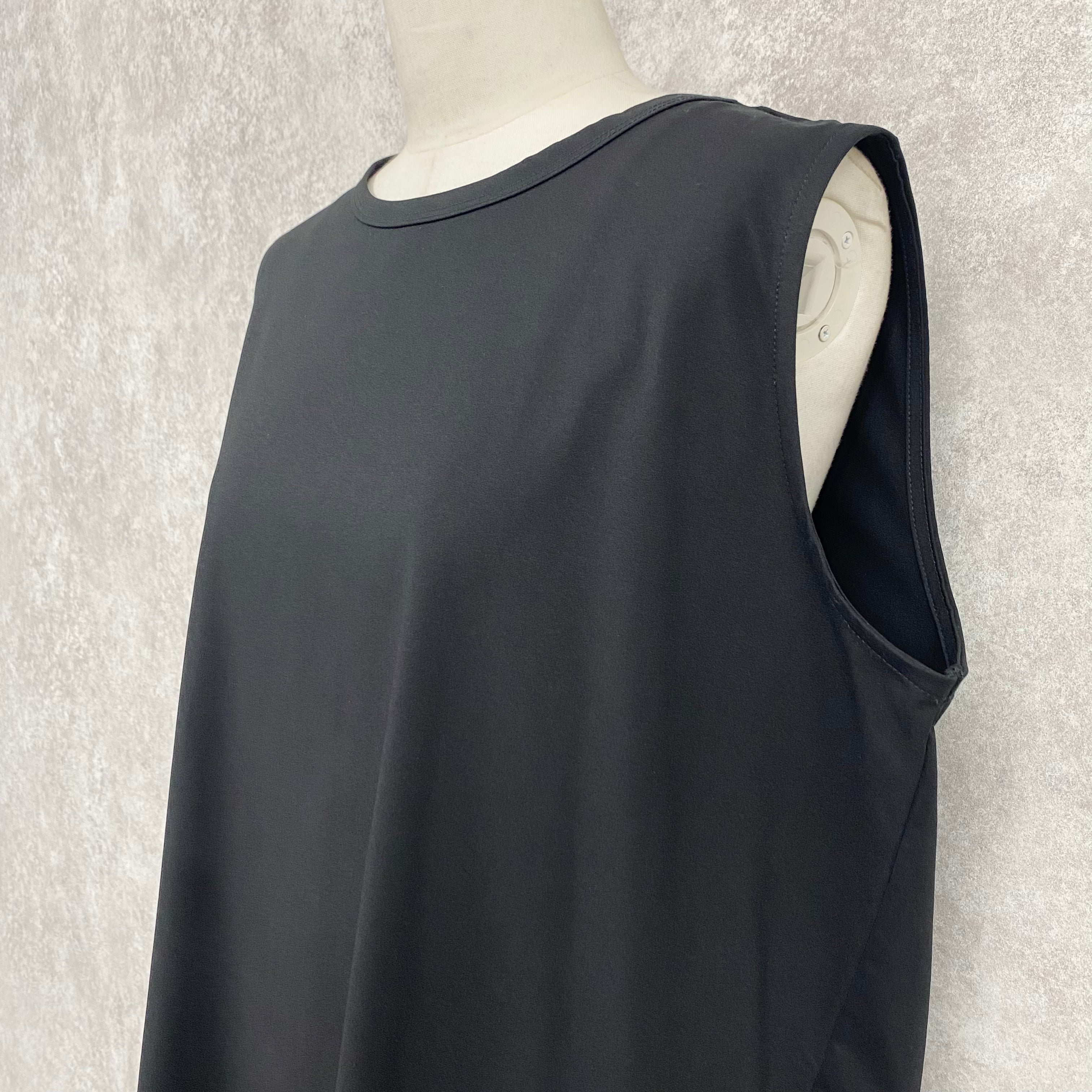 【ASYMM】LAYER MATE TANK -black- ※8/6〜12迄に順次発送予定
