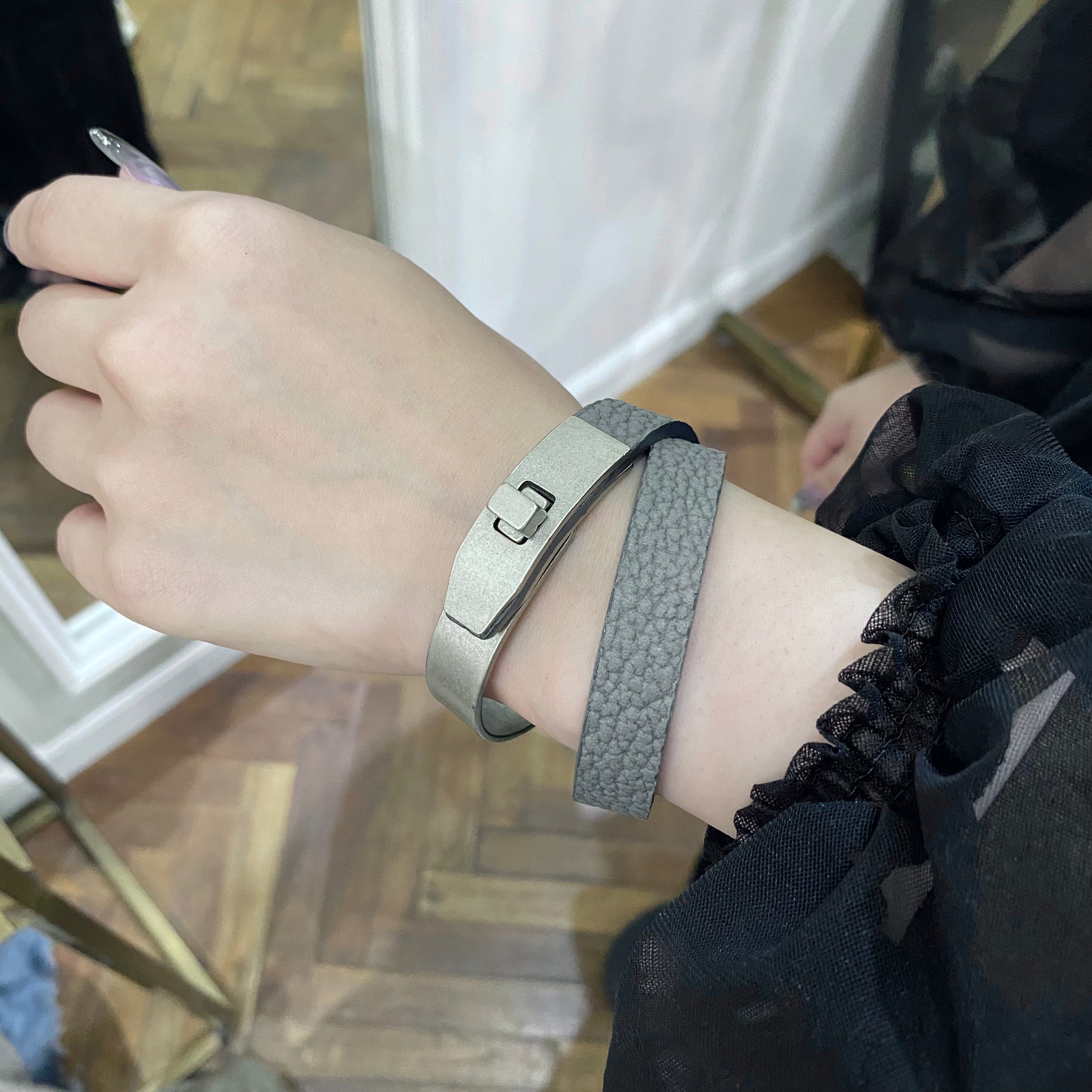 ⚠️予約【M.U.L.】ブレスレット -アイスグレー- ※R7. 6月末納品予定