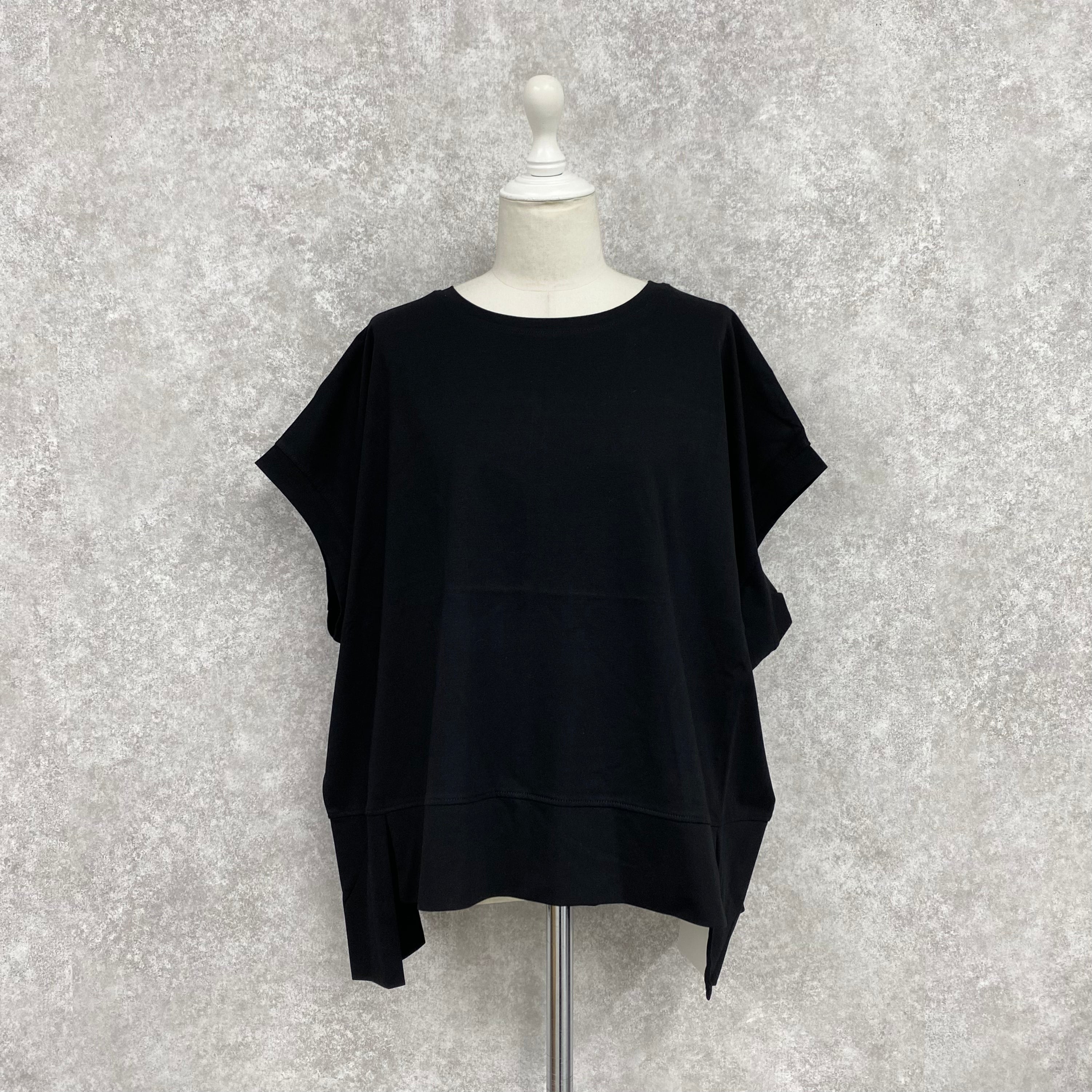 【ASYMM】NEAT TEE -black- ※8/6-12迄に順次発送予定