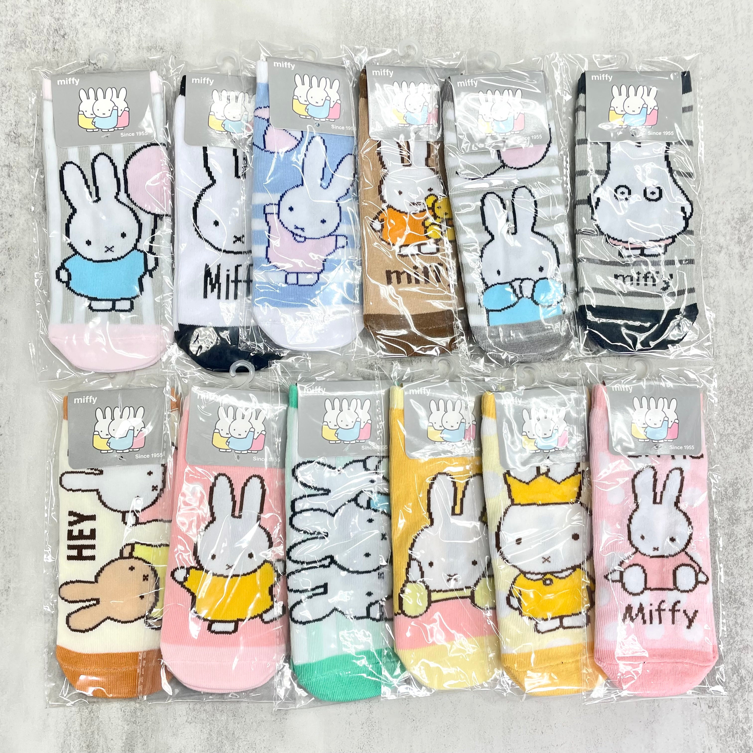 ミッフィーのびのびソックス ランダム1足⚠️同一商品が届く可能性あり ※3/5~11頃より配送予定