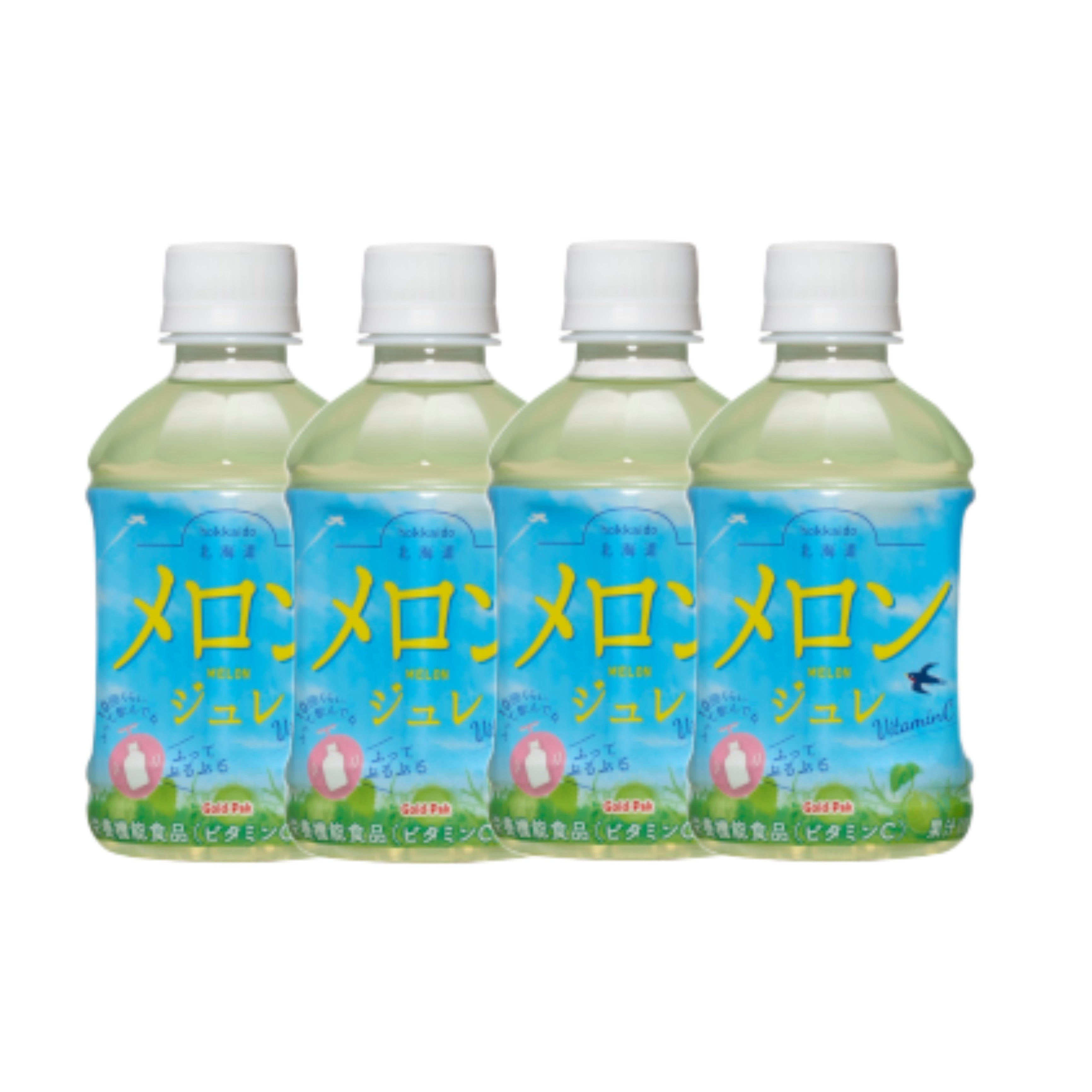 北海道メロンジュレ 4本セット ※7/30〜8/5迄に順次発送予定