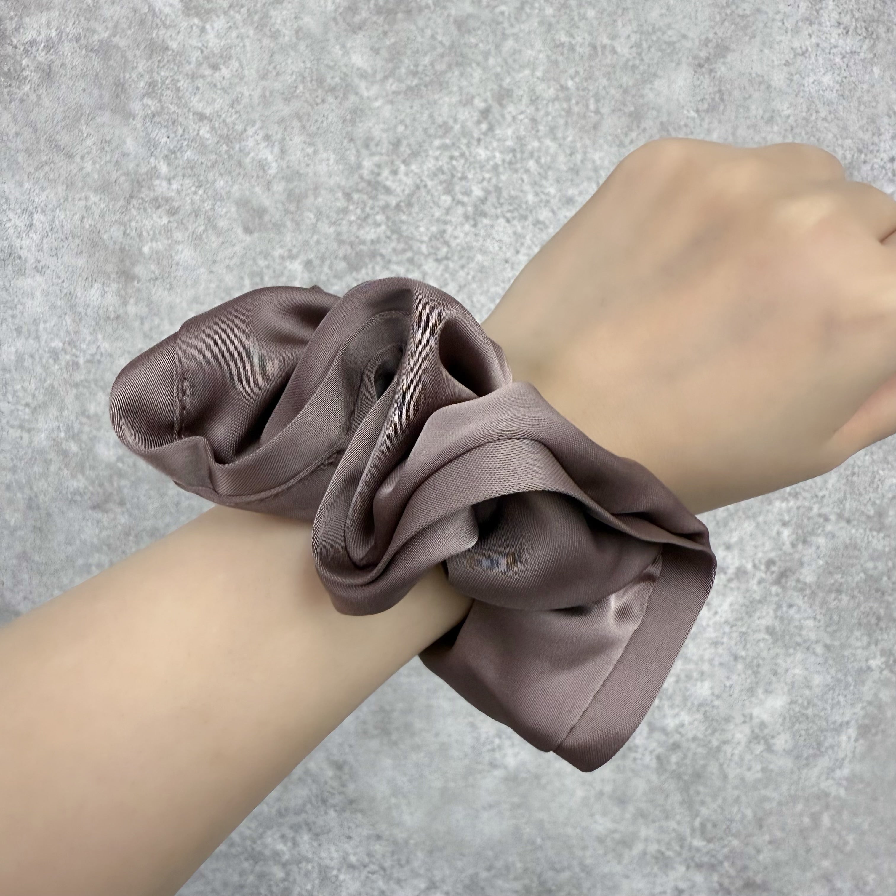 ボリュームシュシュ -ピンクゴールド- ※5/7〜13迄に順次発送予定