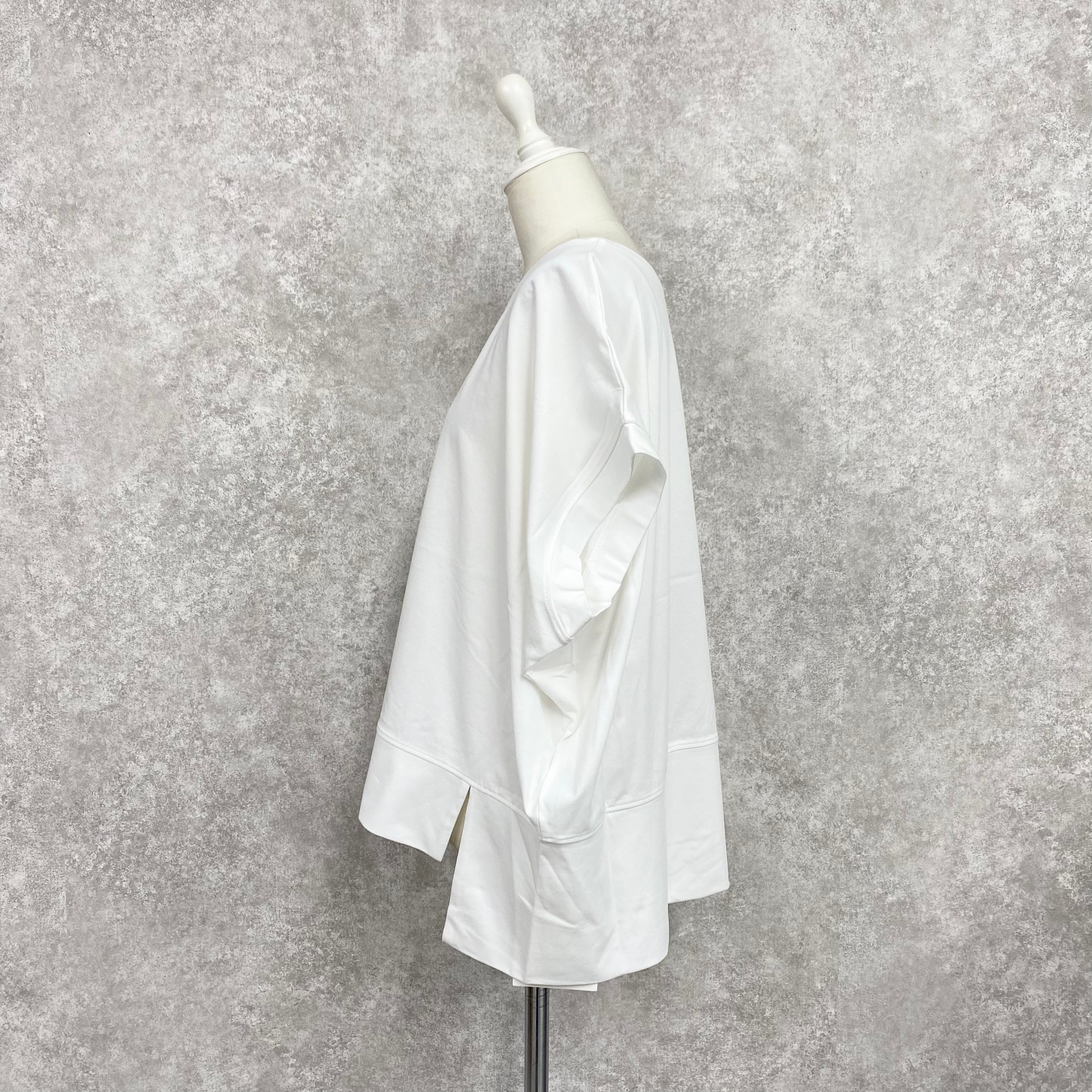 【ASYMM】NEAT TEE -white- ※8/6-12迄に順次発送予定